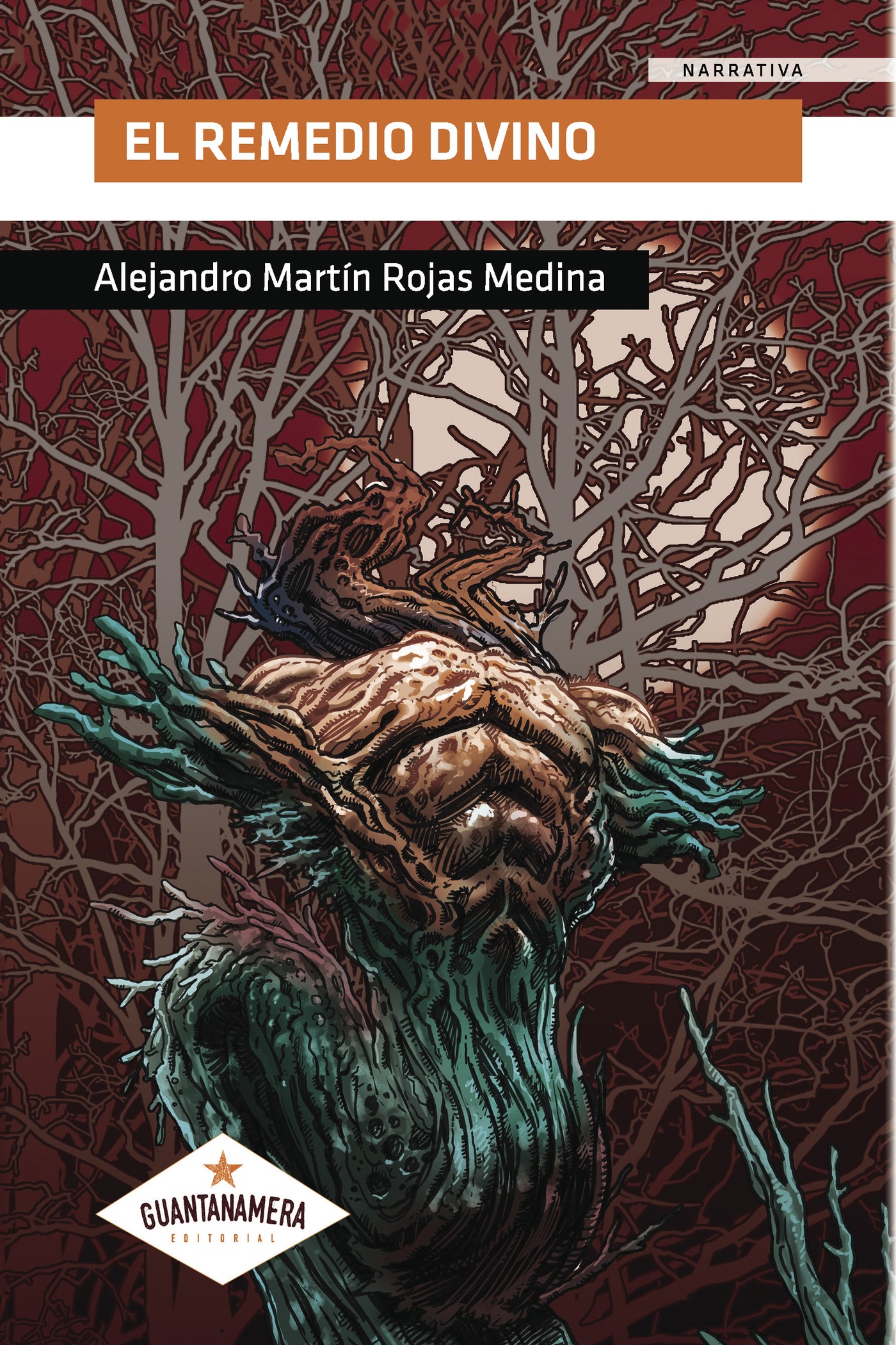 Portada de El remedio divino · Alejandro Martín Rojas Medina