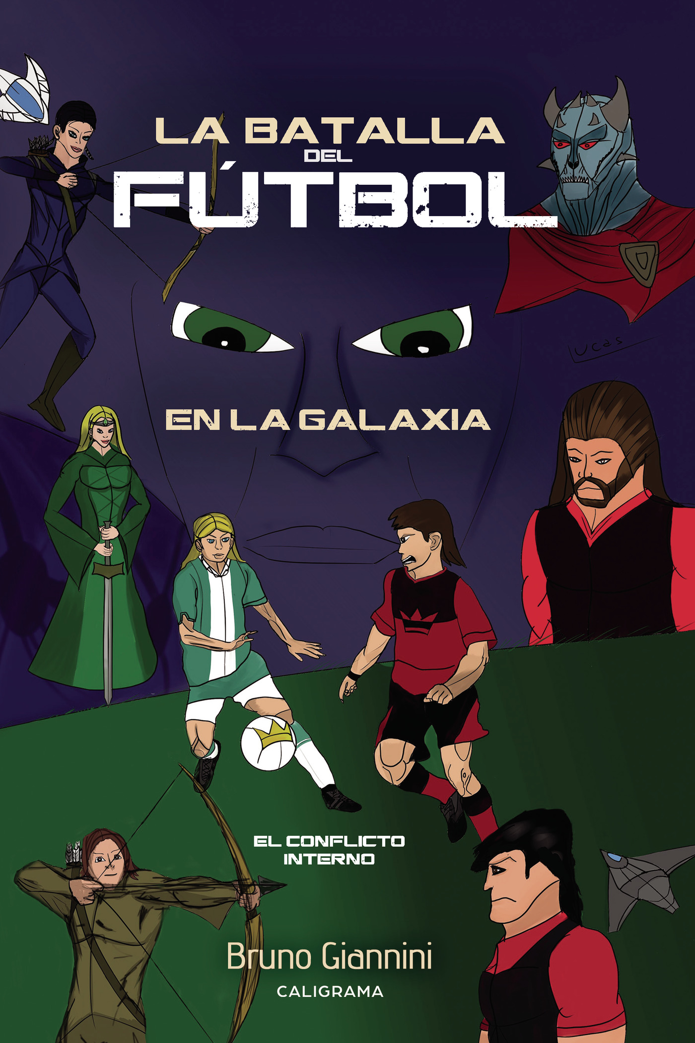 Portada de La batalla del fútbol en la galaxia