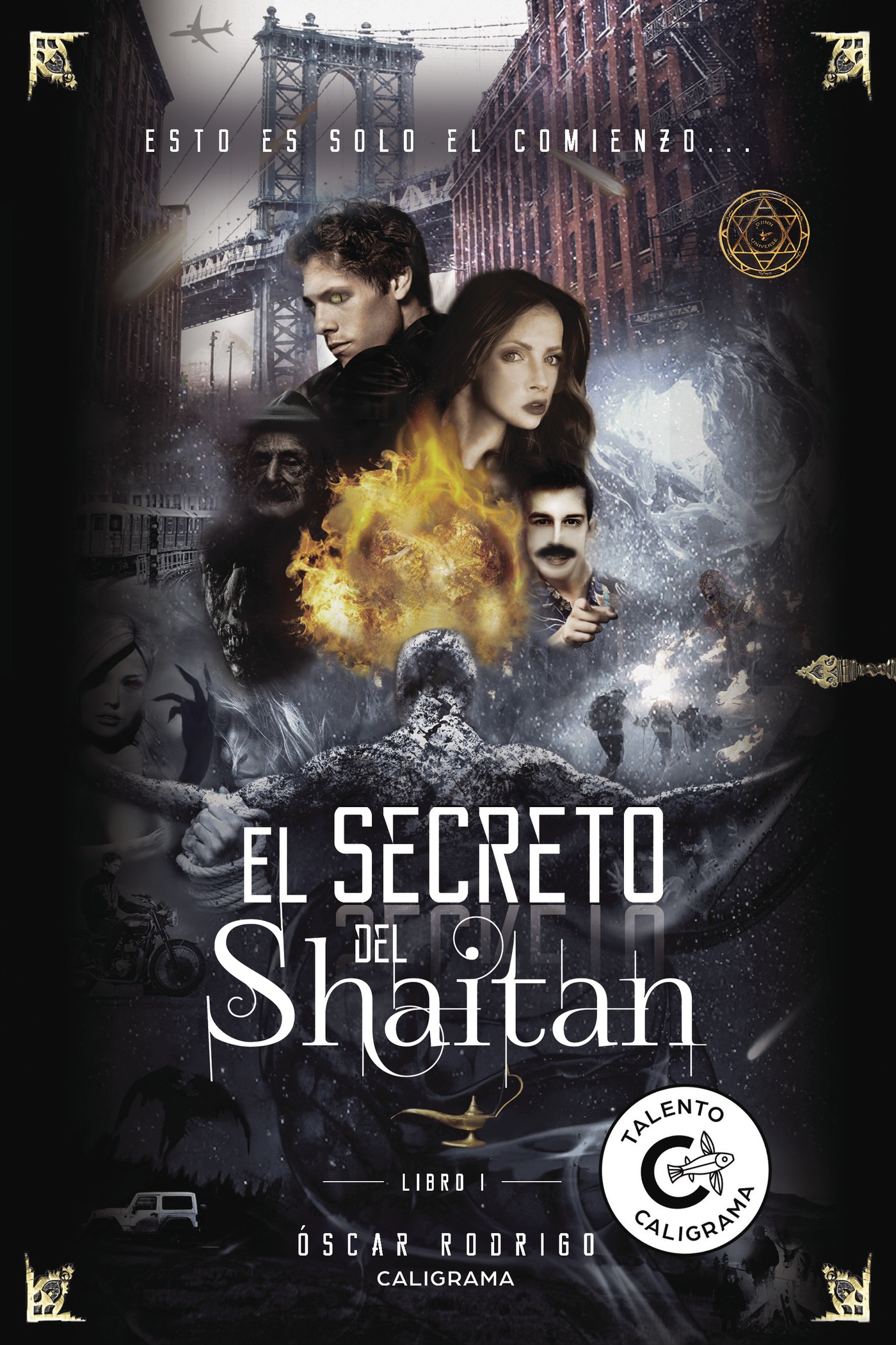 Portada de El secreto del shaitan · Óscar Rodrigo