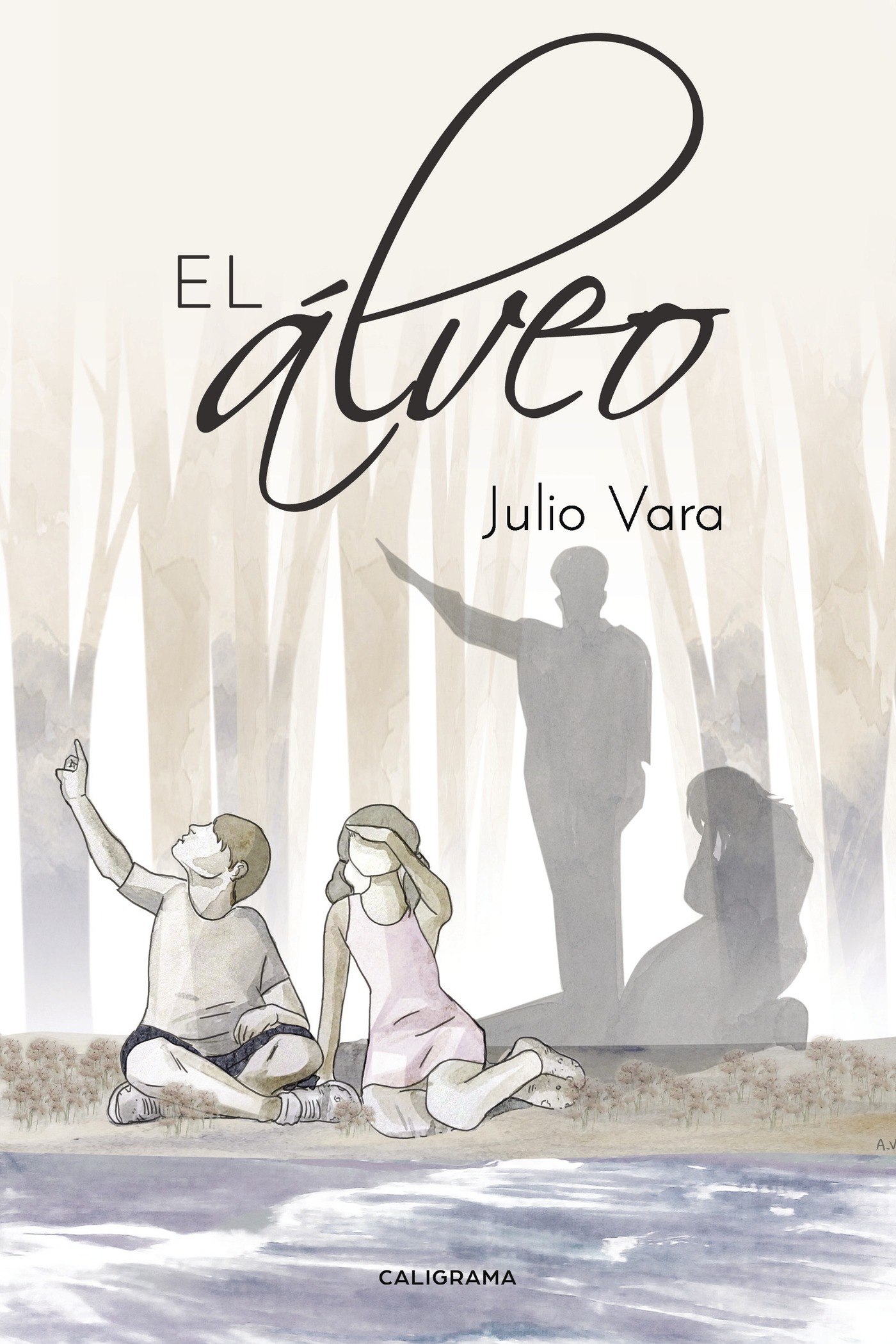 Portada de El álveo · Julio Vara