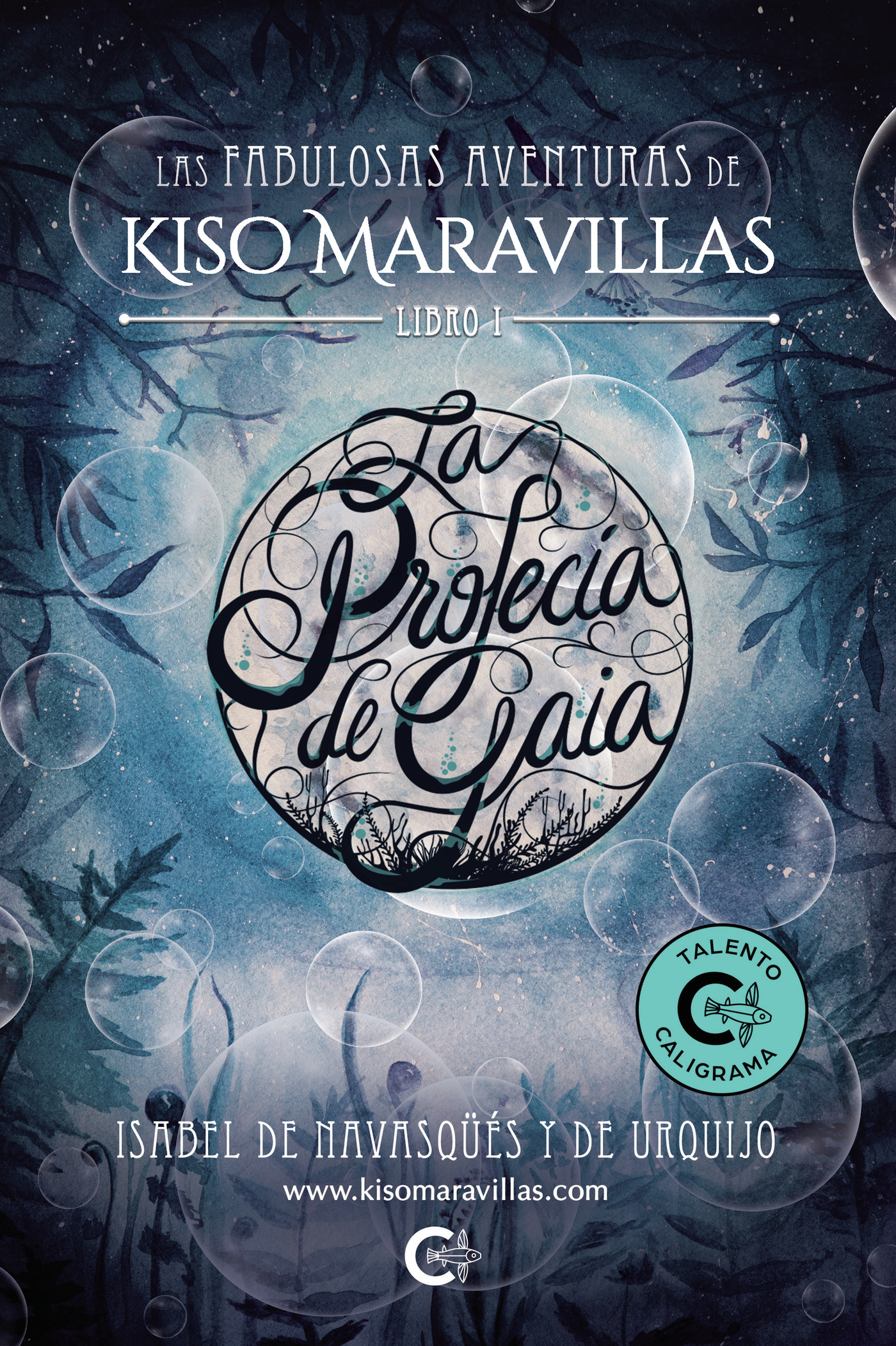 Portada de La profecía de Gaia · Isabel de Navasqüés y de Urquijo