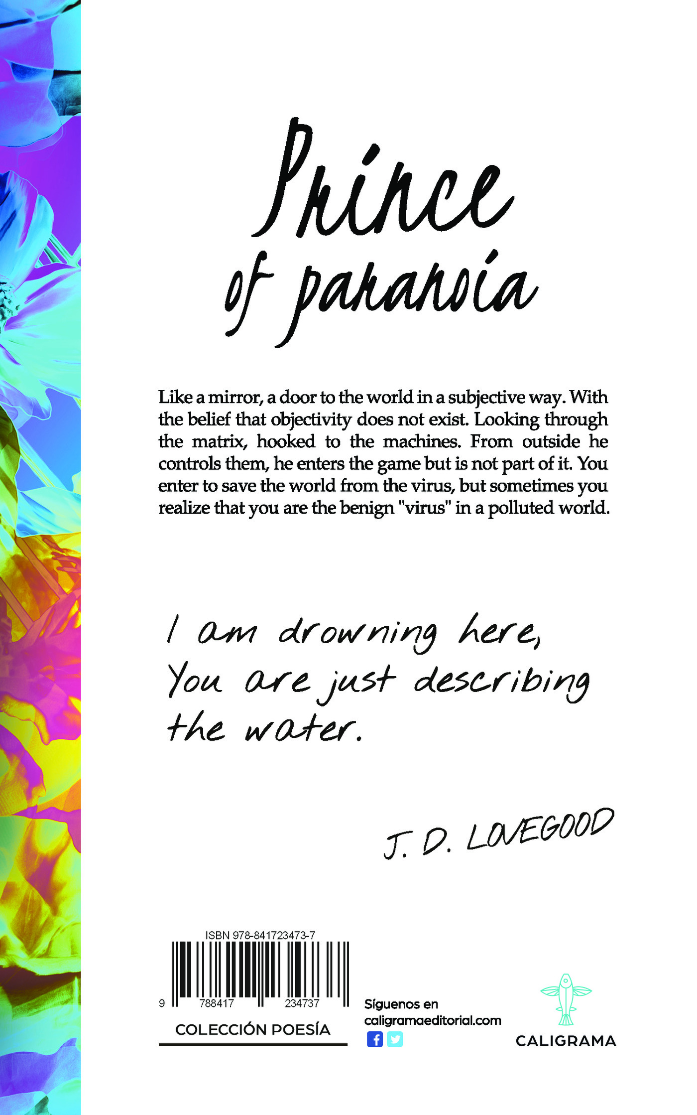 Portada de Prince of paranoia
