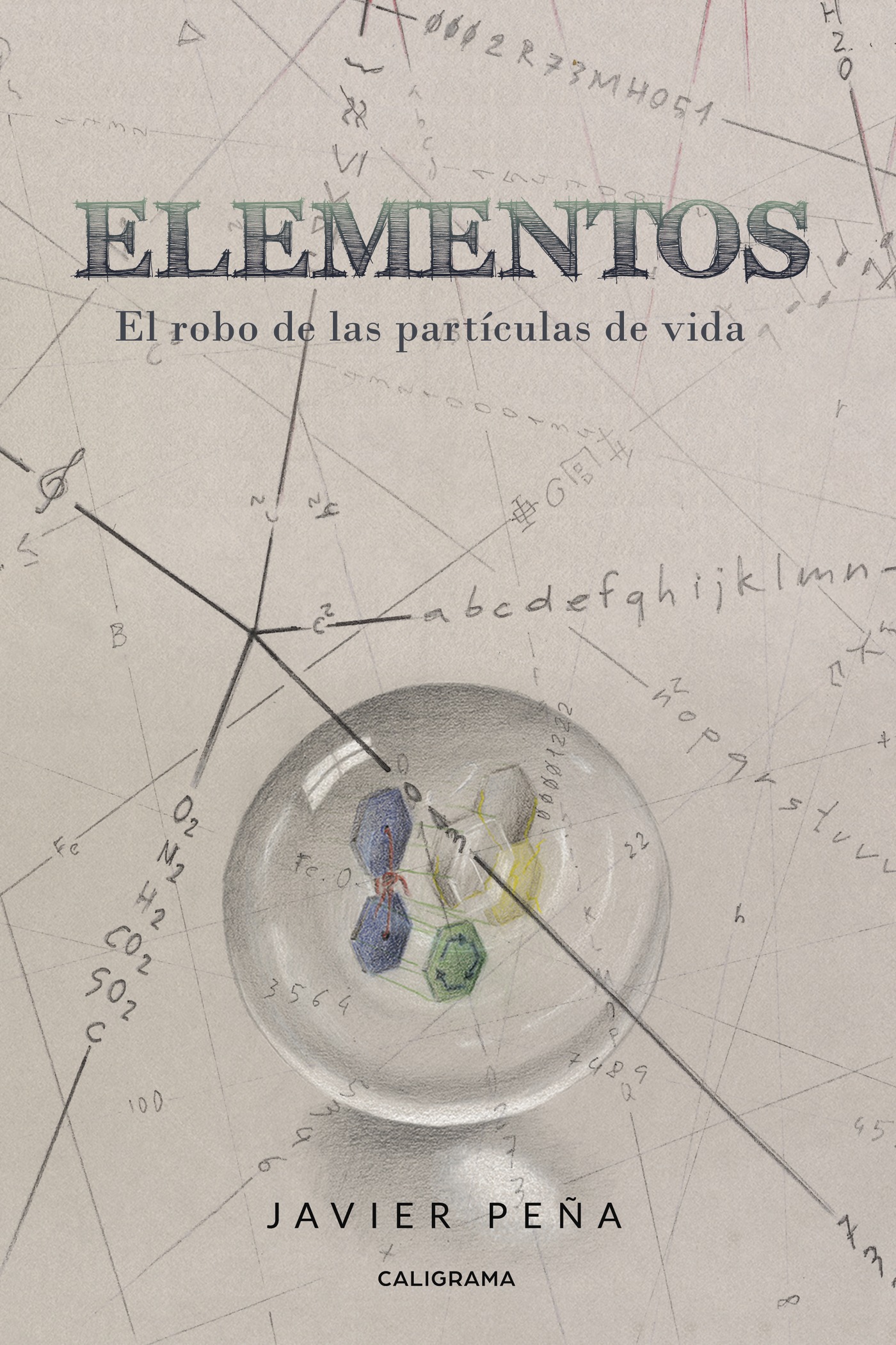 Portada de Elementos · Javier Peña