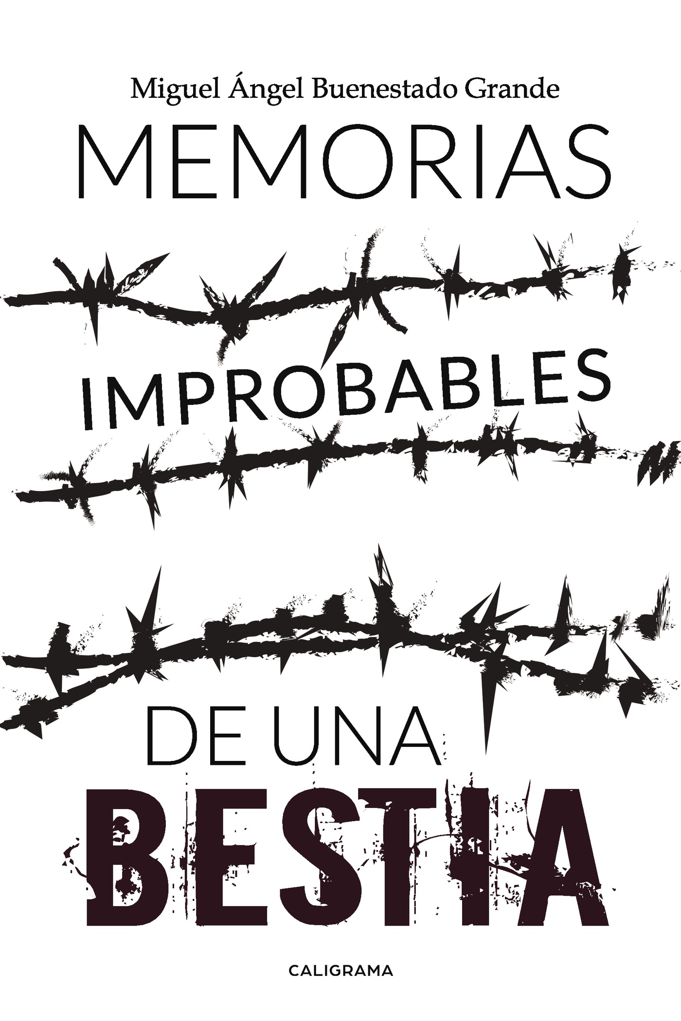 Portada de Memorias improbables de una bestia