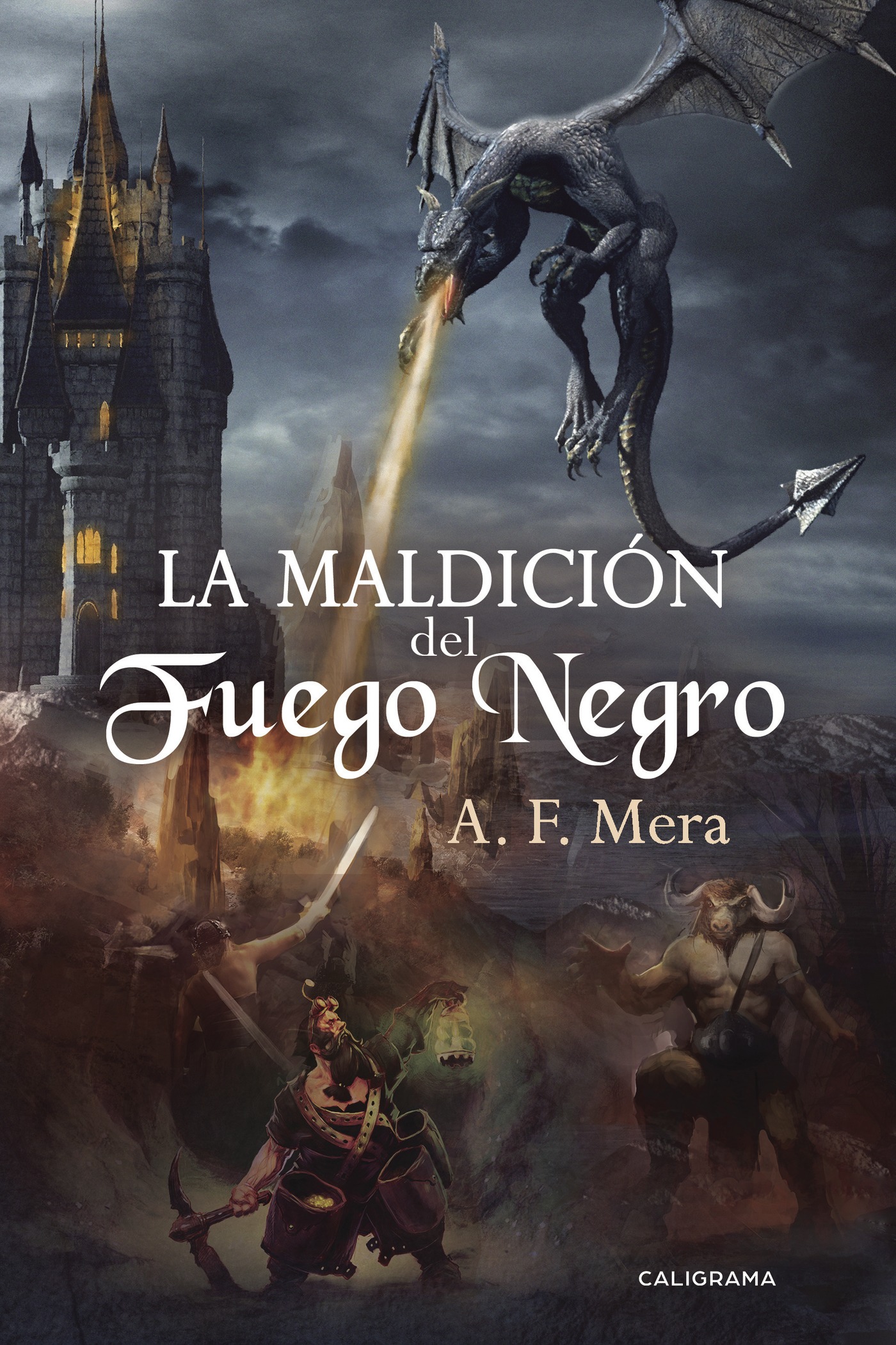 Portada de La maldición del fuego negro