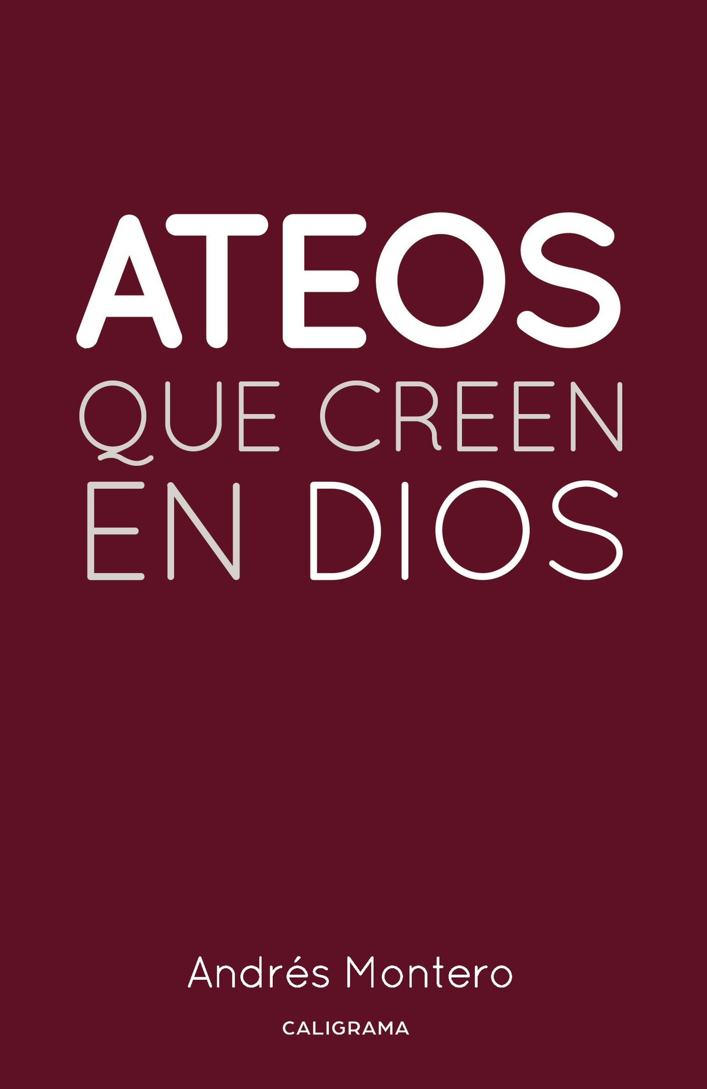 Portada de Ateos que creen en Dios
