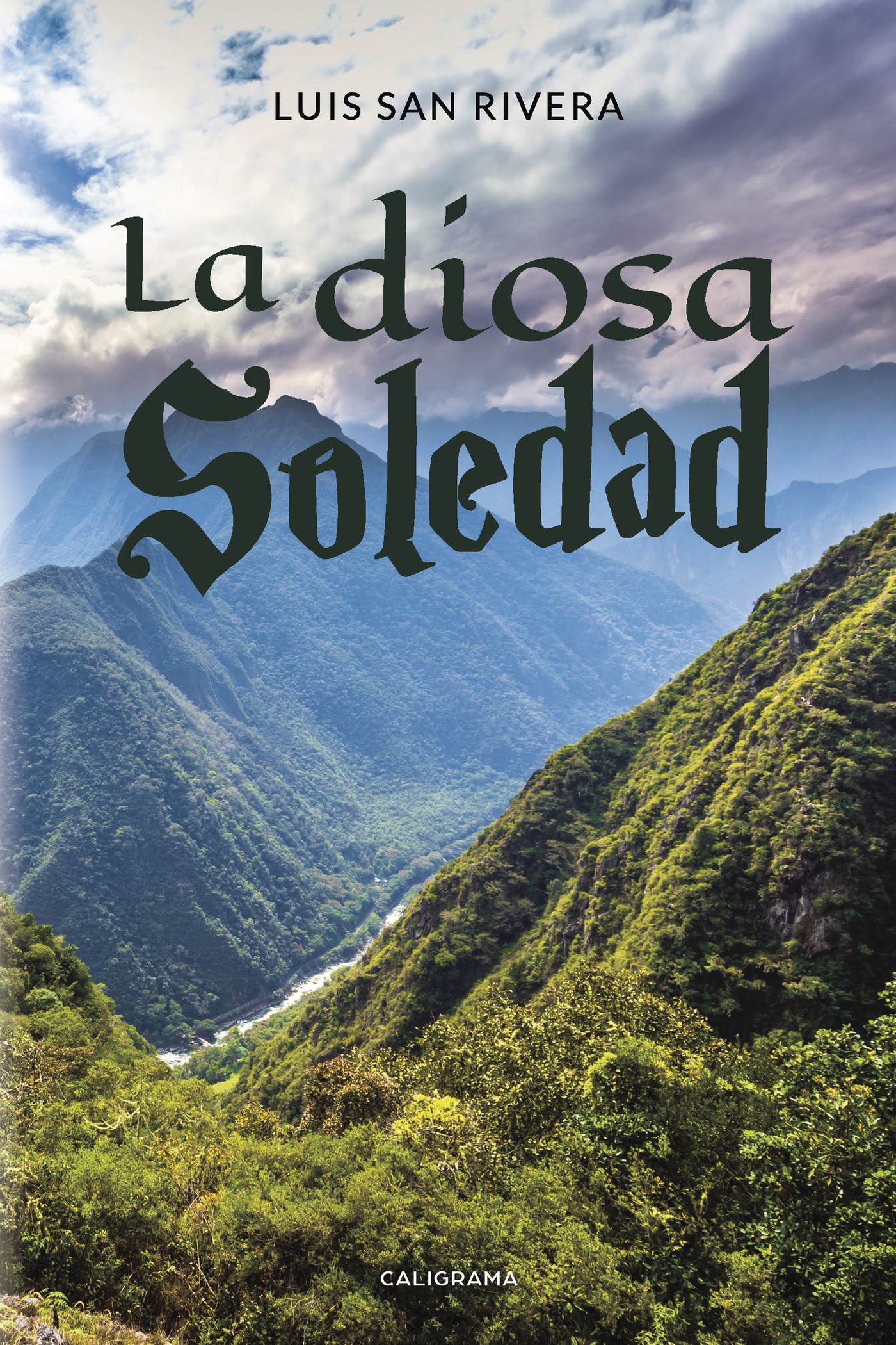Portada de La diosa Soledad · Luis San Rivera