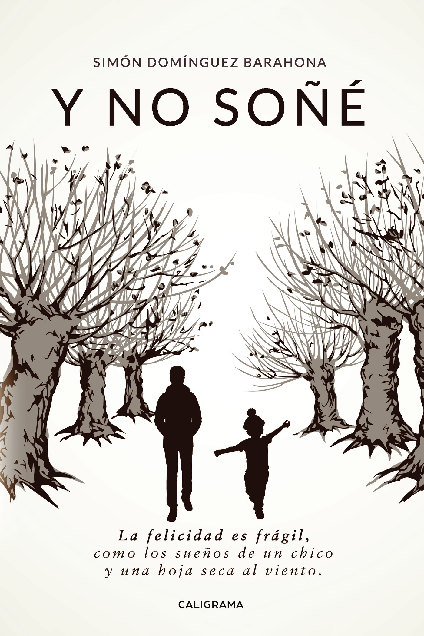Portada de Y no soñé · Simón Domínguez Barahona