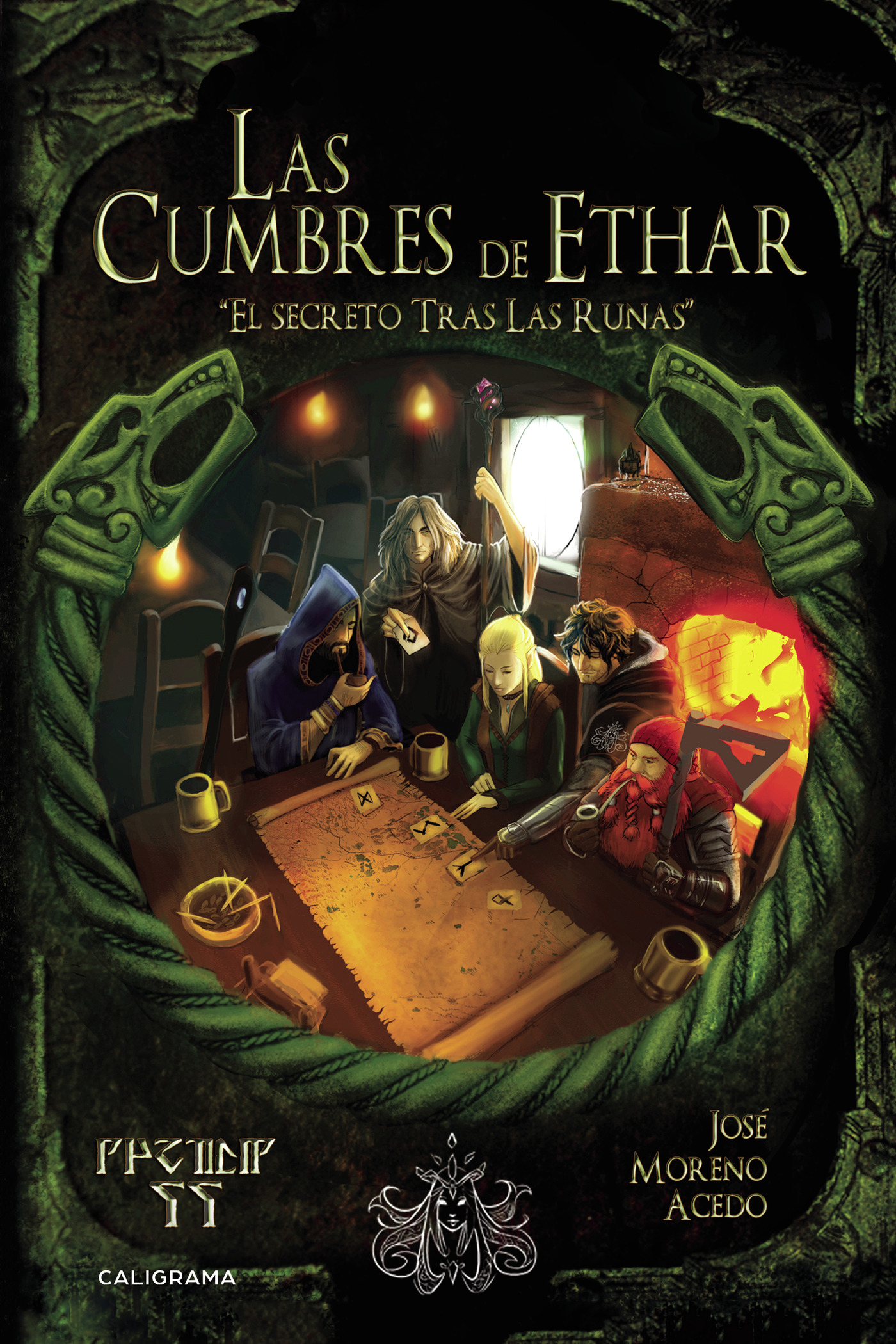 Portada de Las Cumbres de Ethar · José Moreno Acedo