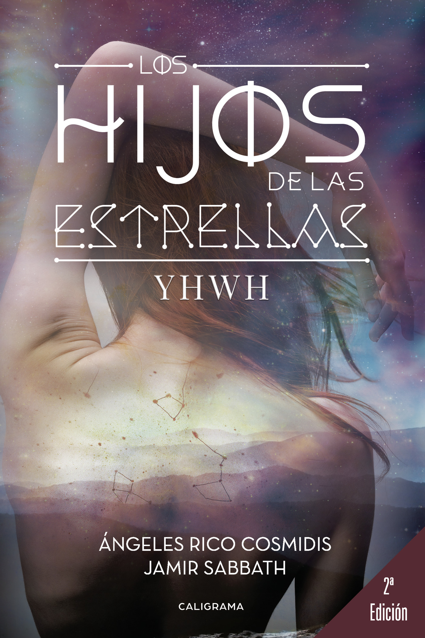 Portada de Los hijos de las estrellas - 2º Edición · Ángeles Rico Cosmidis