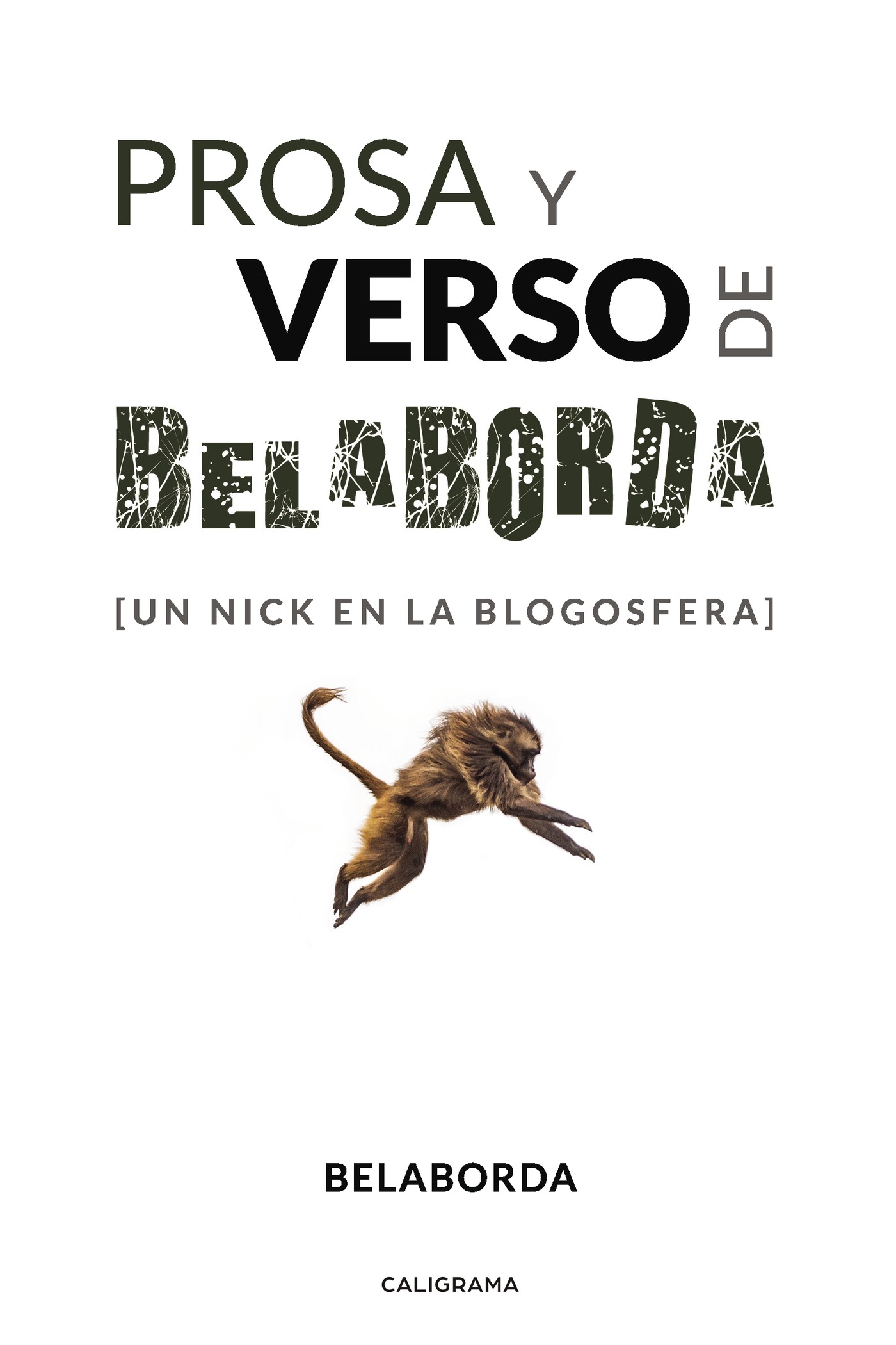 Portada de Prosa y verso de Belaborda