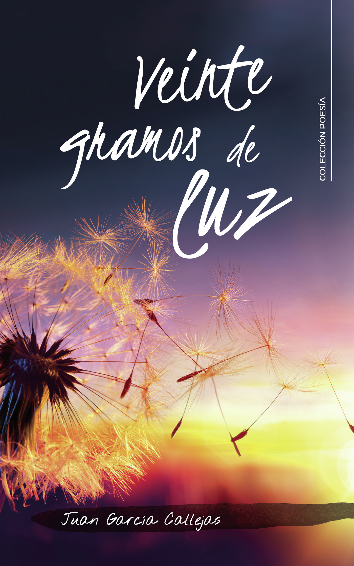 Portada de Veinte gramos de luz · Juan García Callejas