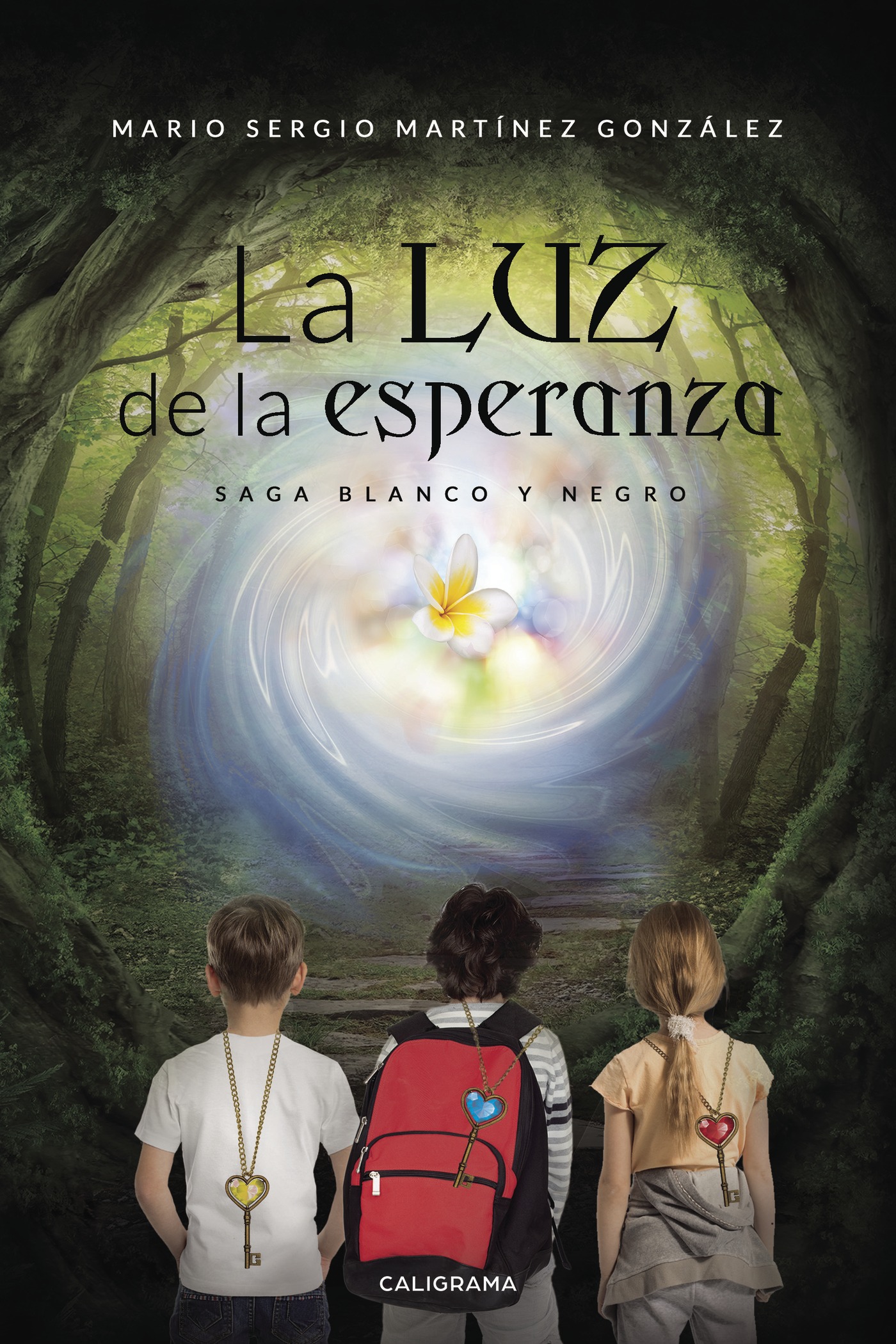 Portada de La luz de la esperanza · Mario Sergio Martínez González