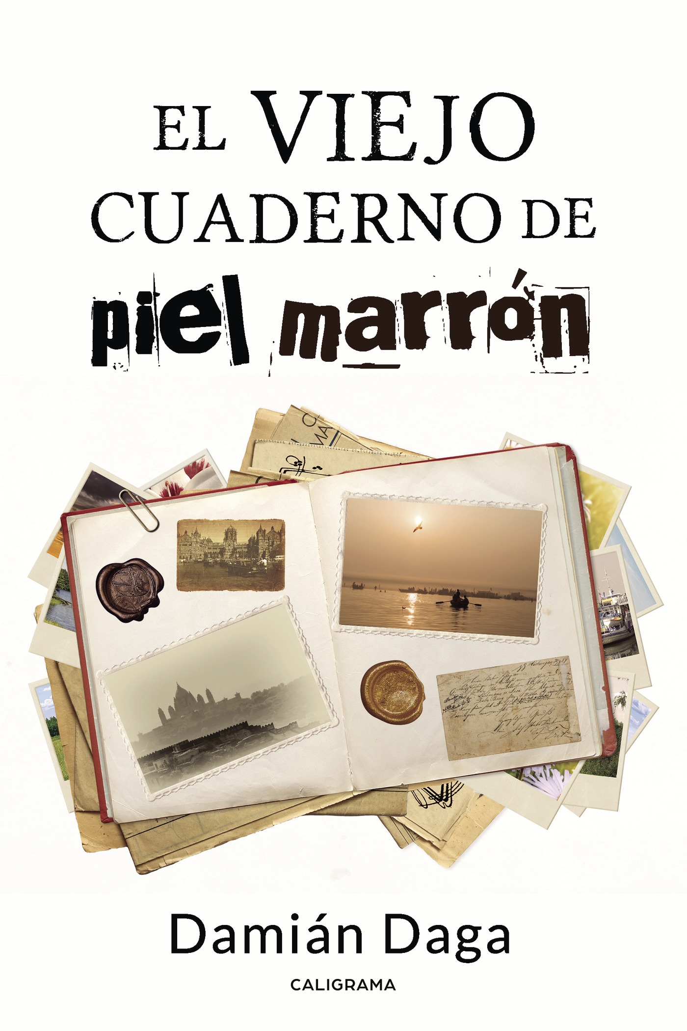 Portada de El viejo cuaderno de piel marrón