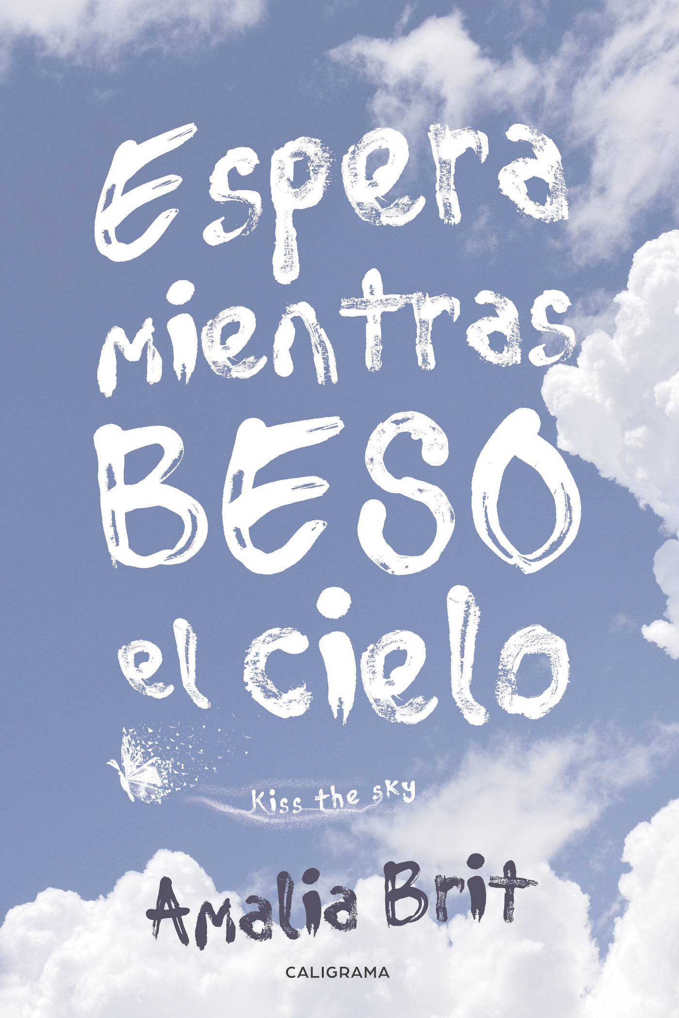 Portada de Espera mientras beso el cielo