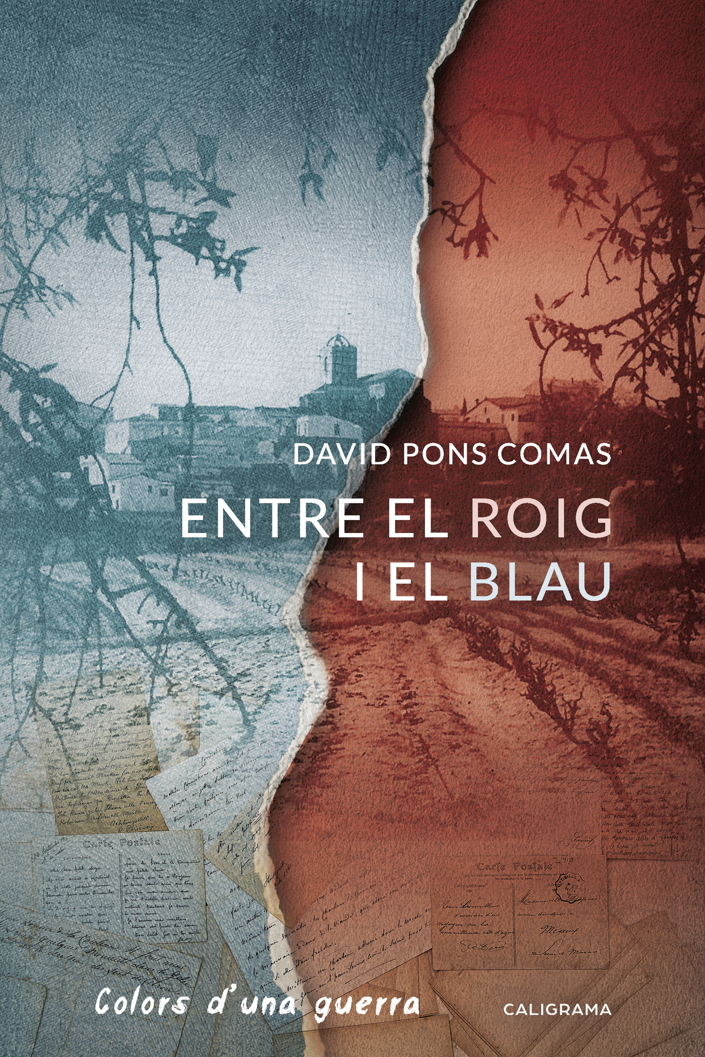Portada de Entre el roig i el blau