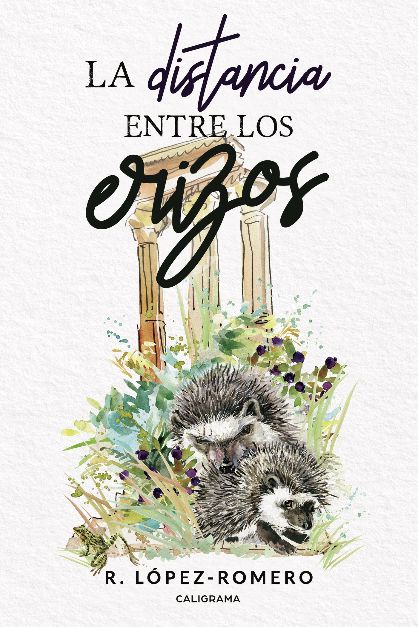 Portada de La distancia entre los erizos