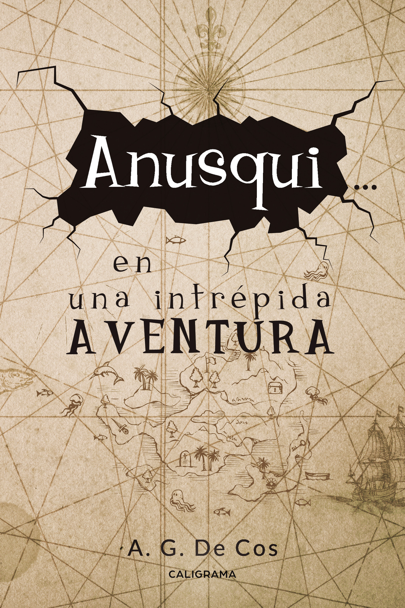 Portada de Anusqui... en una intrépida aventura