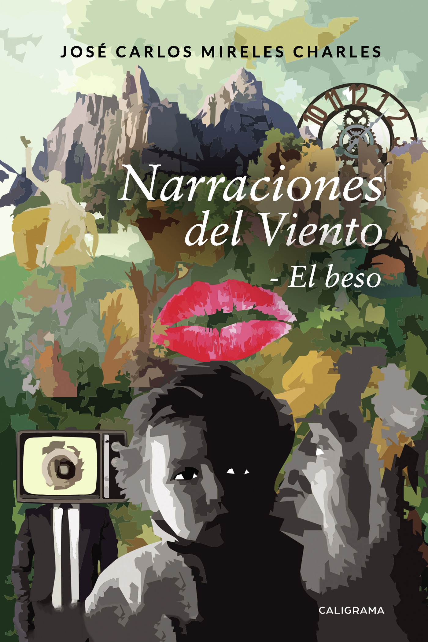Portada de Narraciones del Viento · José Carlos Mireles Charles