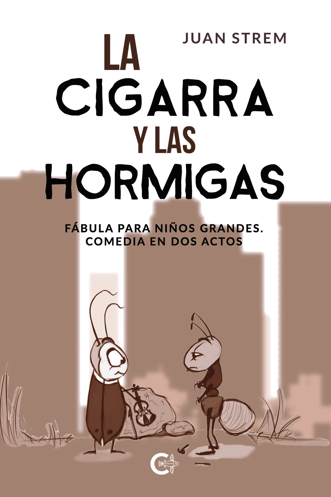 Portada de La cigarra y las hormigas