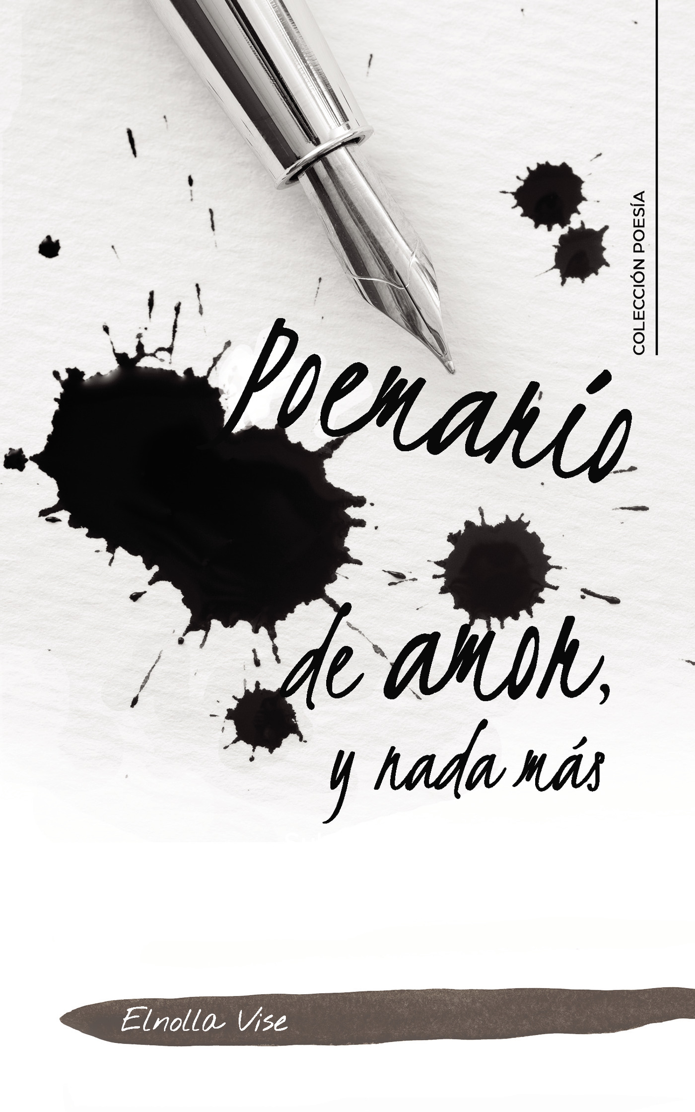 Portada de Poemario de amor, y nada más
