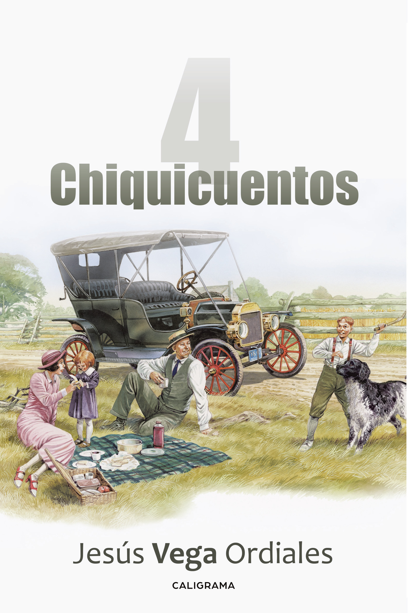 Portada de Chiquicuentos 4 · Jesús Vega Ordiales