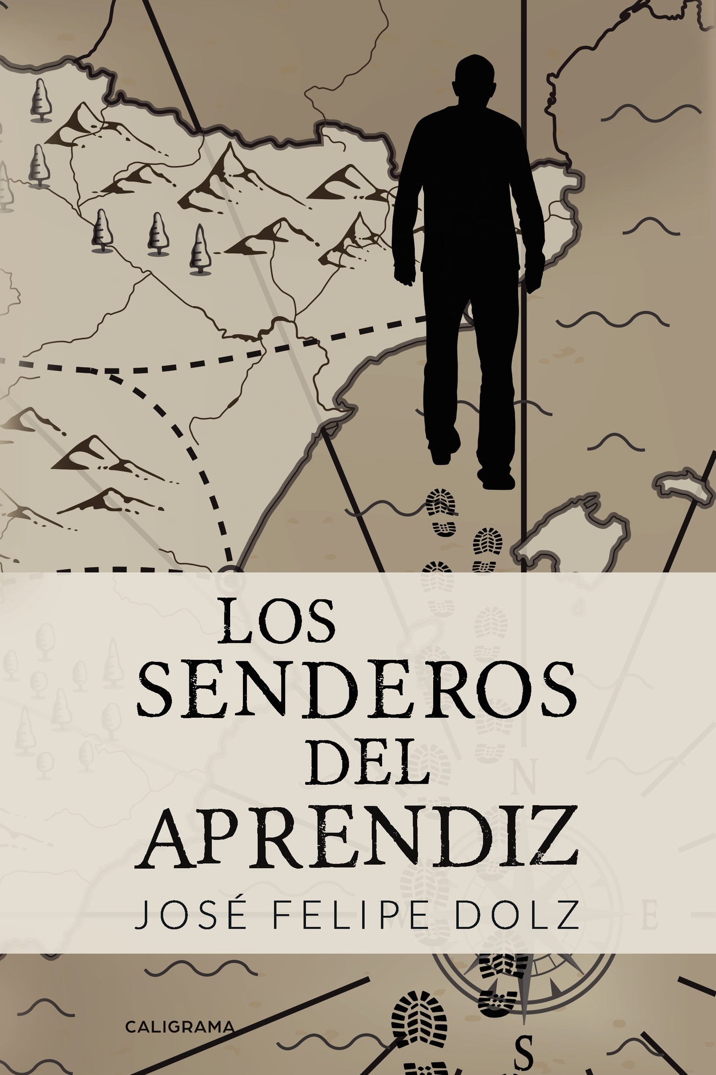 Portada de Los senderos del aprendiz · José Felipe Dolz