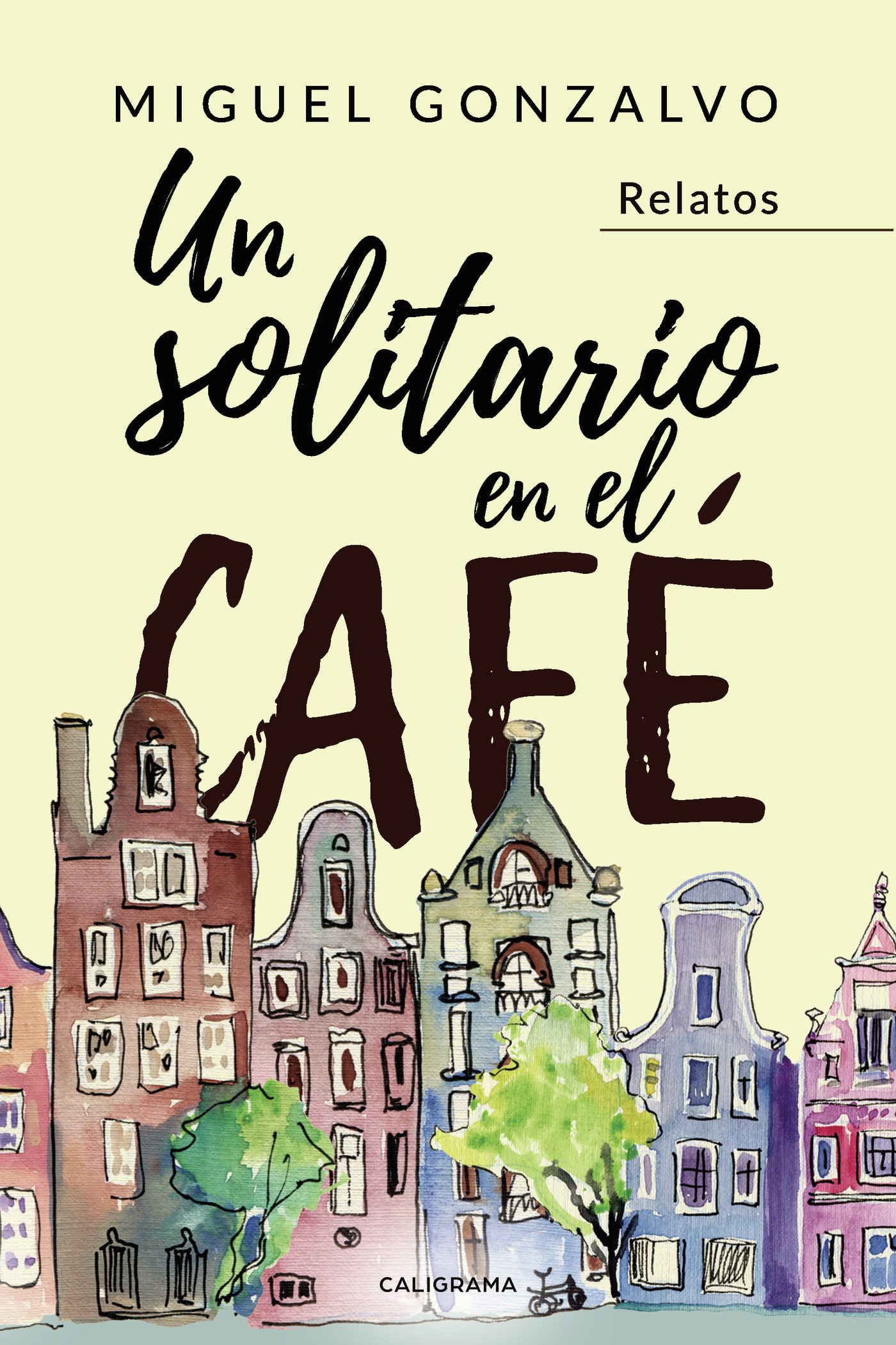 Portada de Un solitario en el café