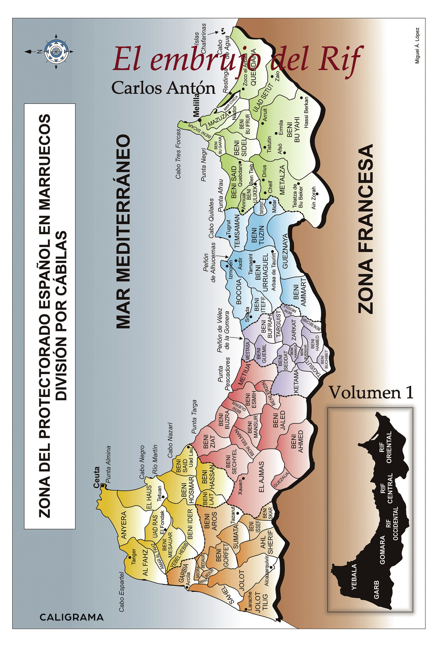 Portada de El embrujo del Rif - Volumen 1