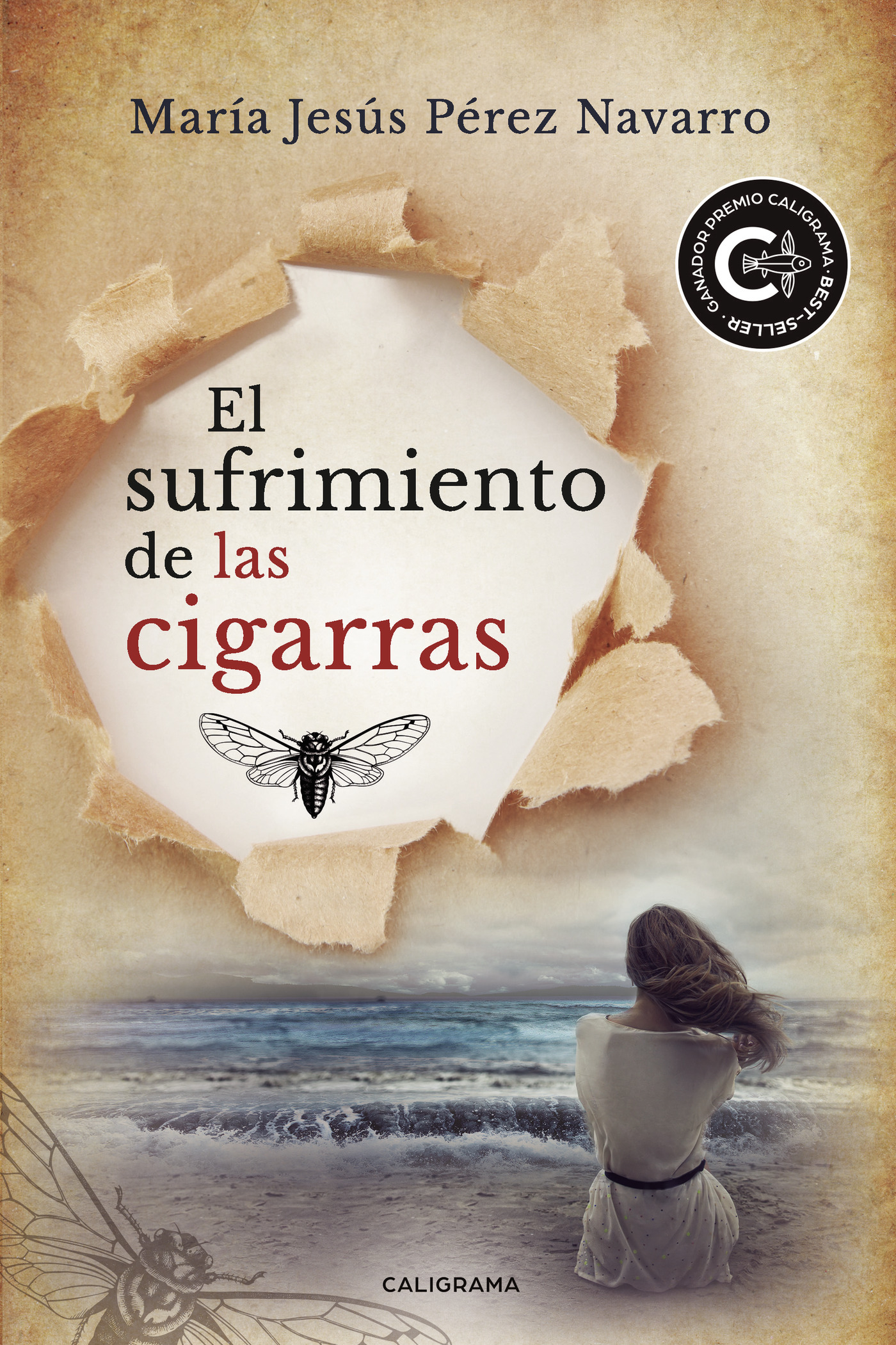 Portada de El sufrimiento de las cigarras