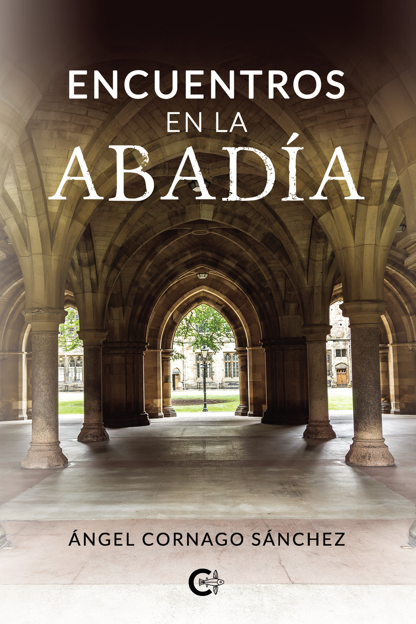 Portada de Encuentros en la abadía · Ángel Cornago Sánchez