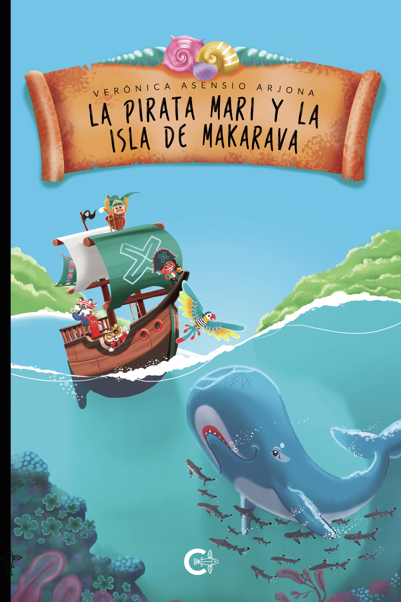 Portada de La pirata Mari y la isla de Makarava