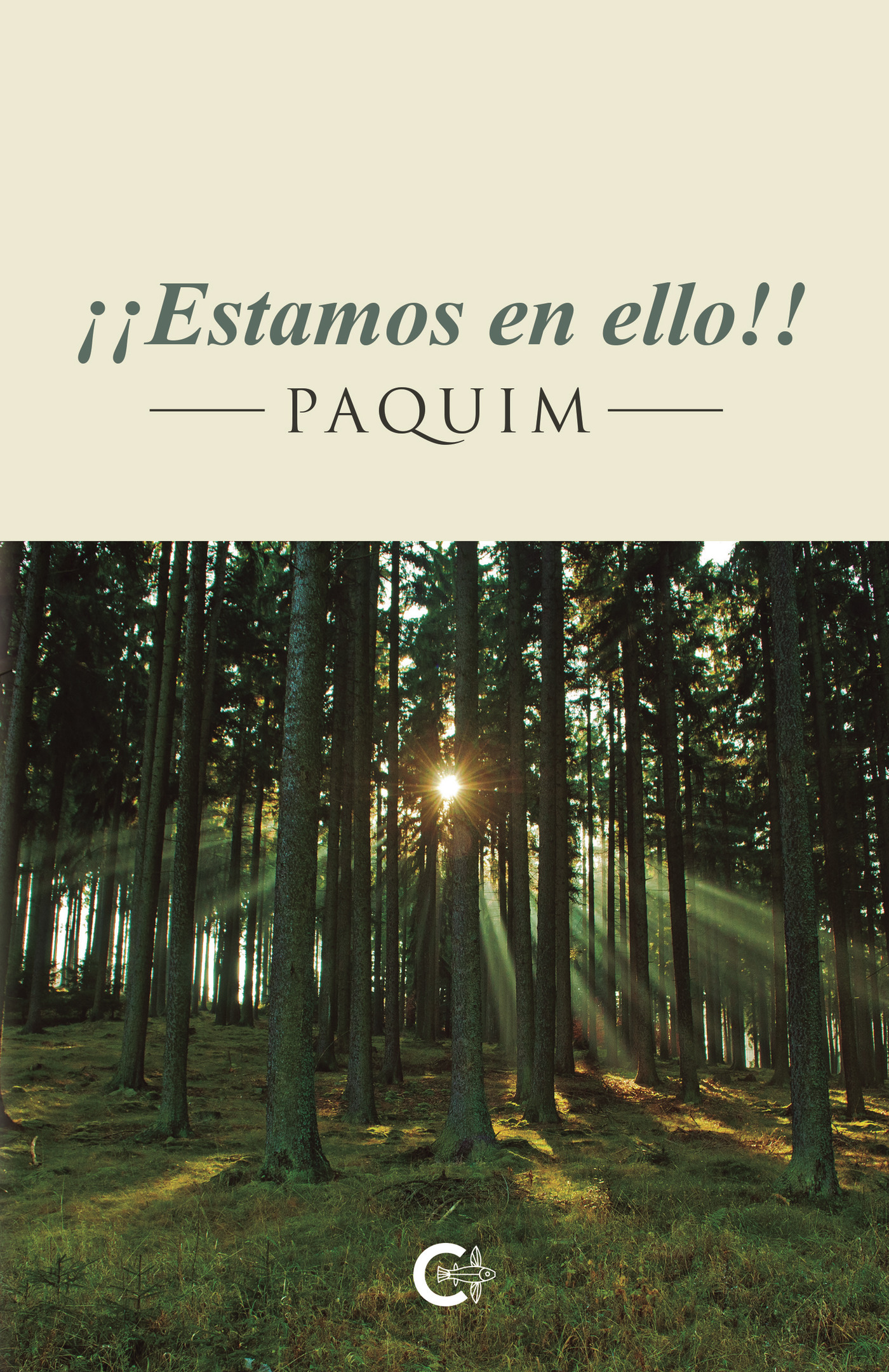 Portada de ¡¡Estamos en ello!! · Paquim