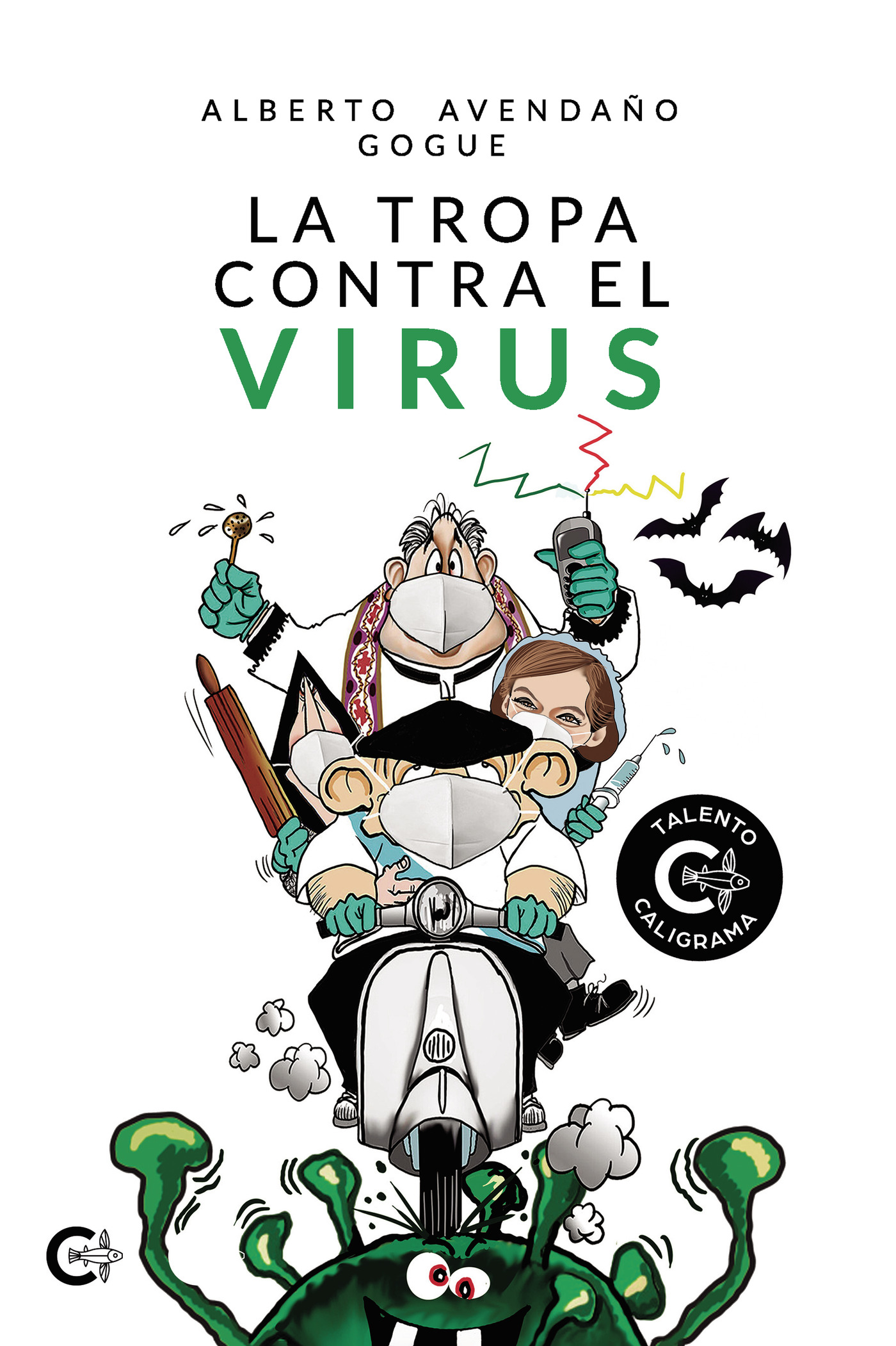 Portada de La tropa contra el virus