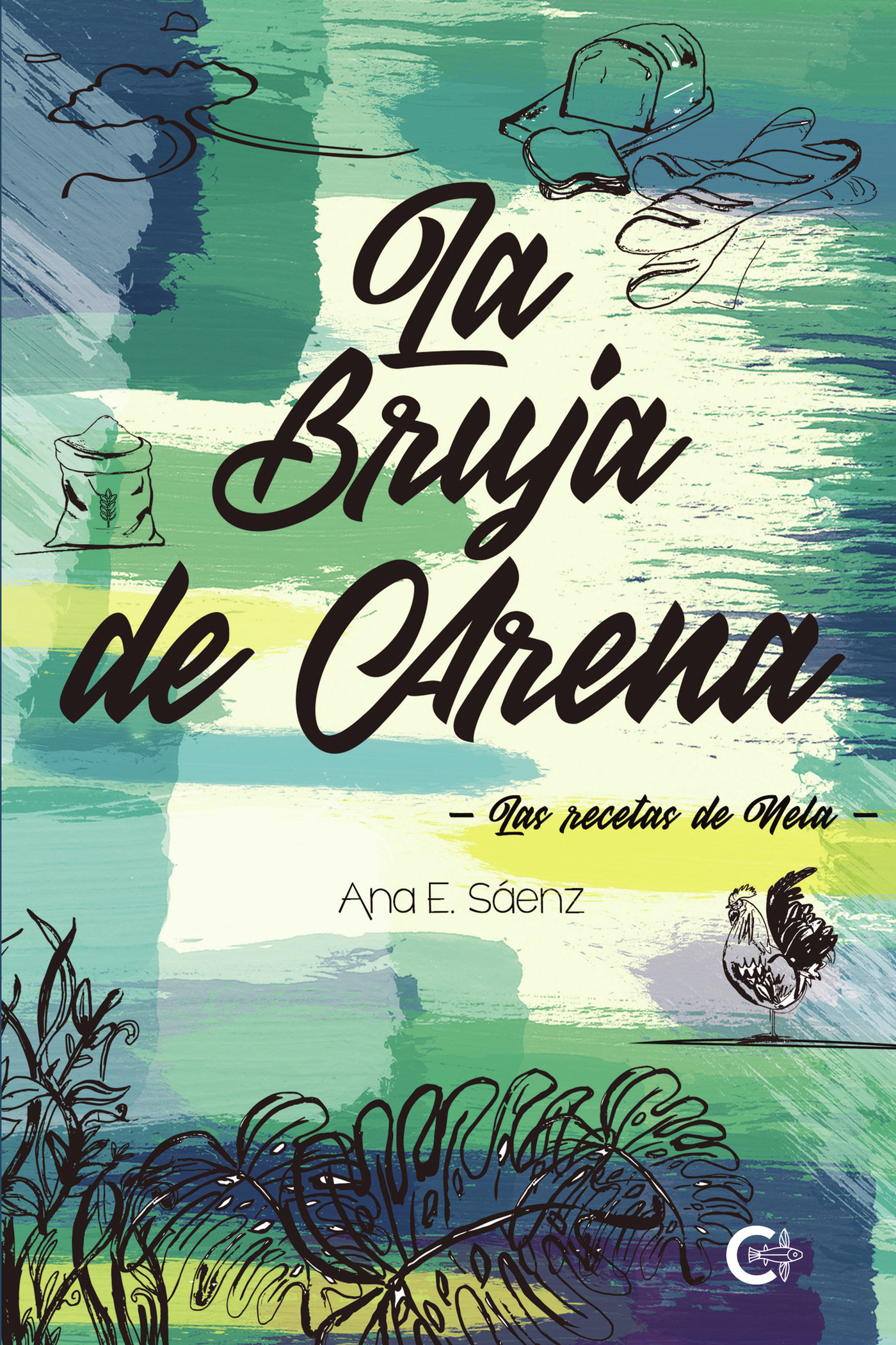 Portada de La bruja de arena. Las recetas de Nela
