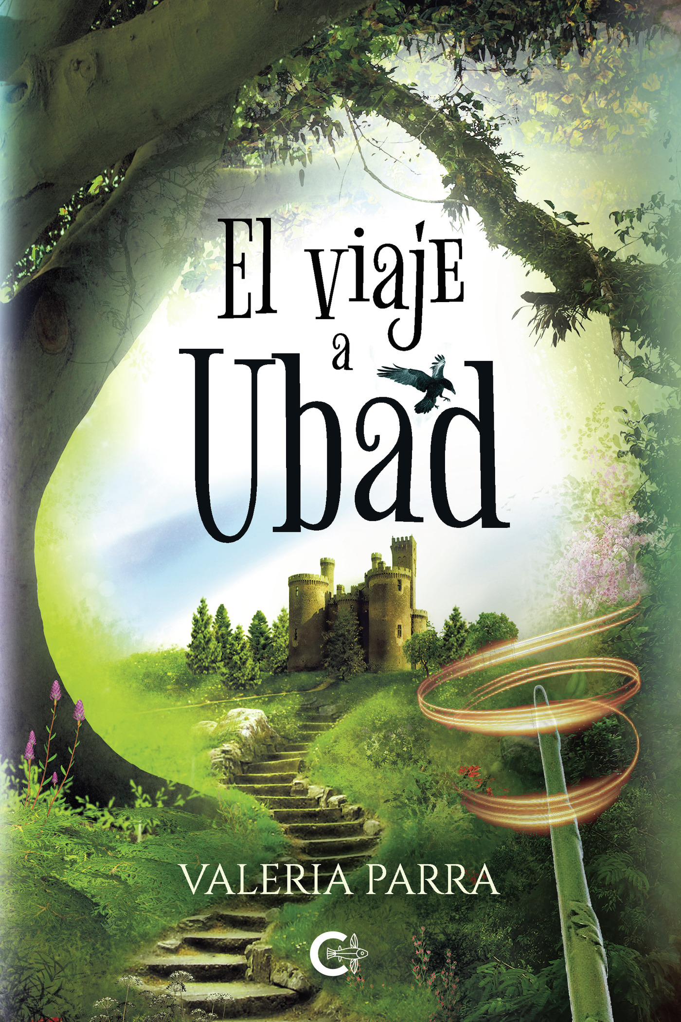 Portada de El viaje a Ubad · Valeria Parra