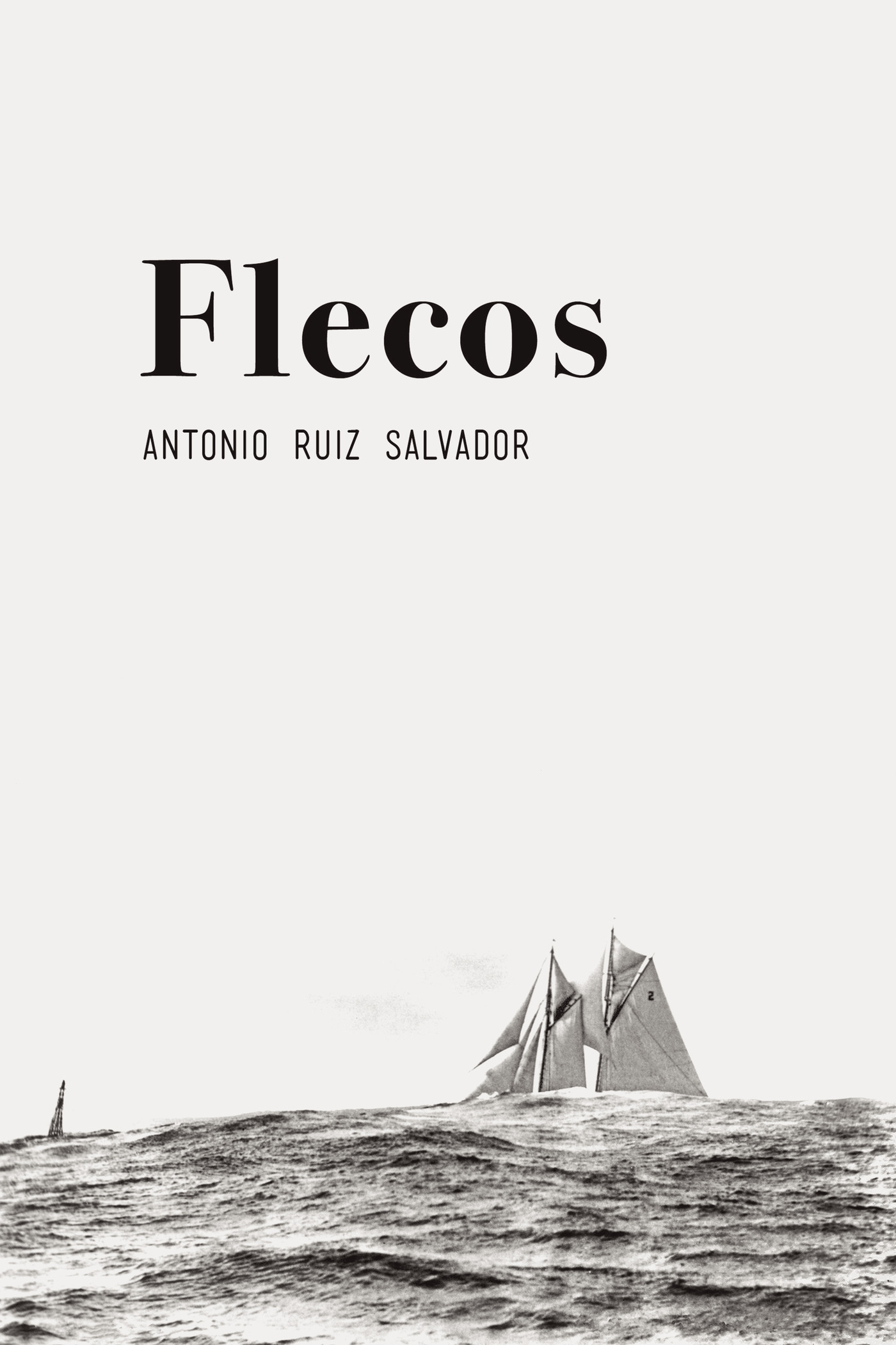 Portada de Flecos · Antonio Ruiz Salvador
