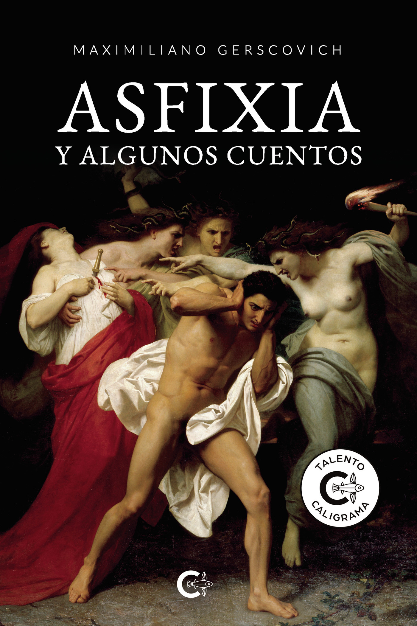 Portada de Asfixia y algunos cuentos · Maximiliano Gerscovich