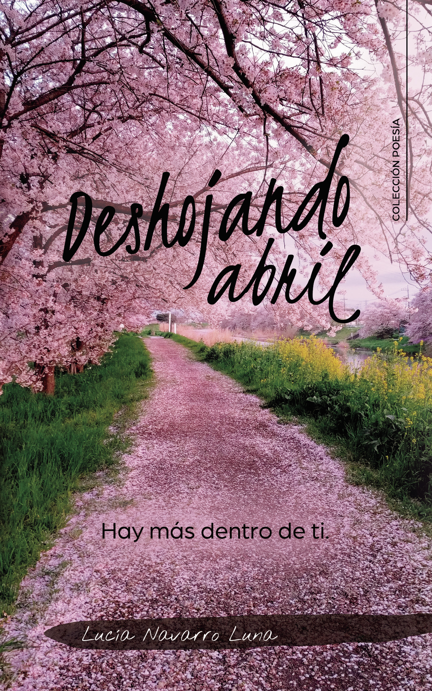 Portada de Deshojando abril · Lucía Navarro Luna