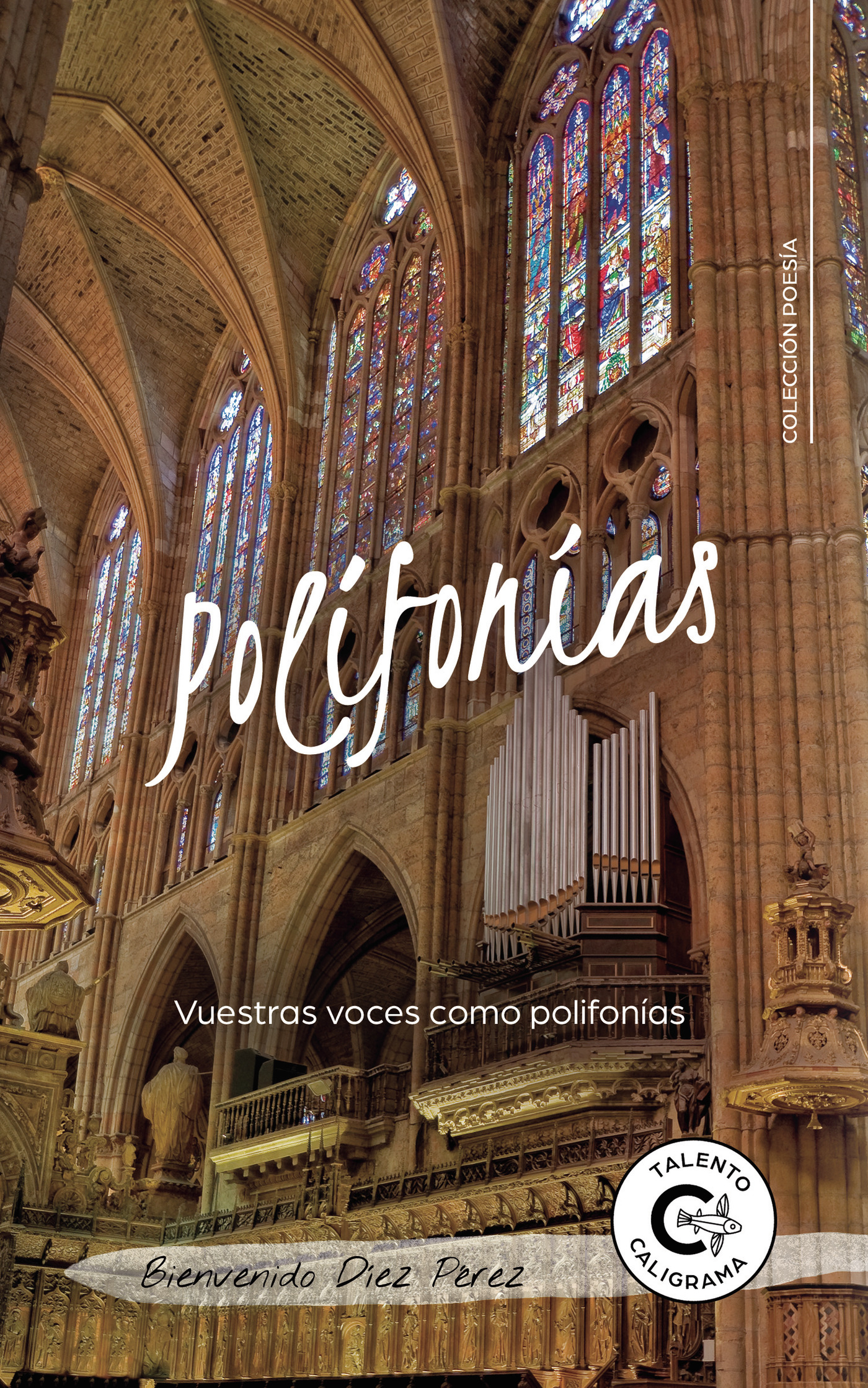 Portada de Polifonías · Bienvenido Díez Pérez