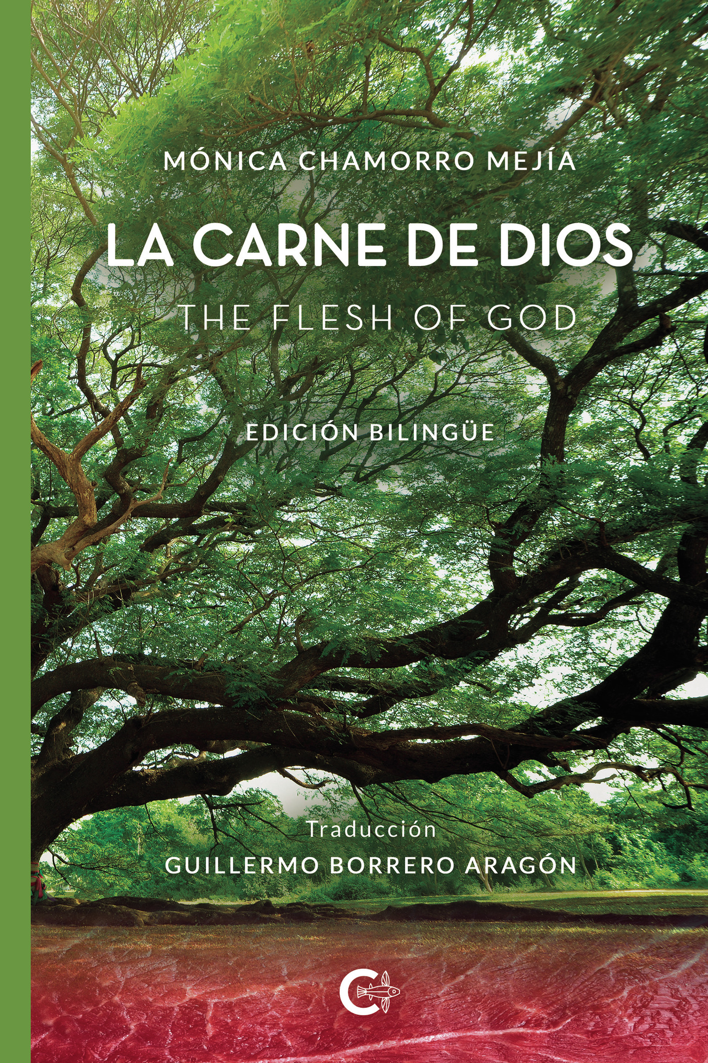 Portada de La carne de Dios · Mónica Chamorro Mejía