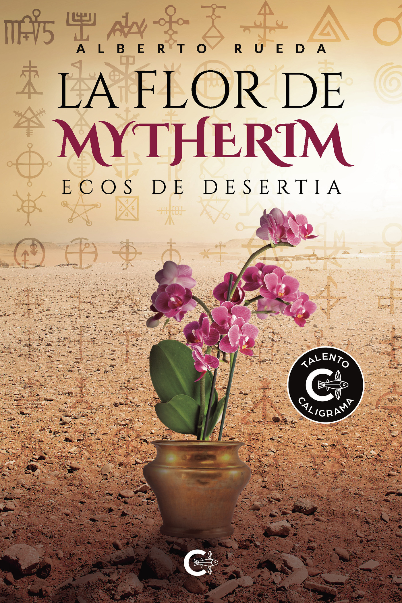 Portada de La flor de Mytherim · Alberto Rueda
