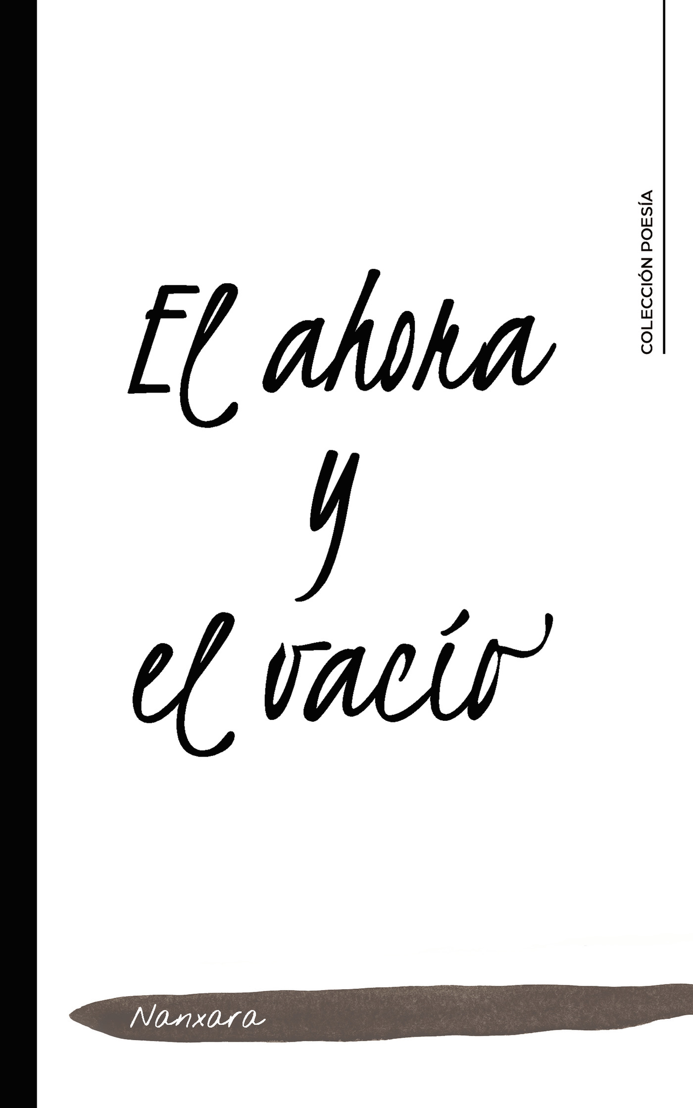 Portada de El ahora y el vacío