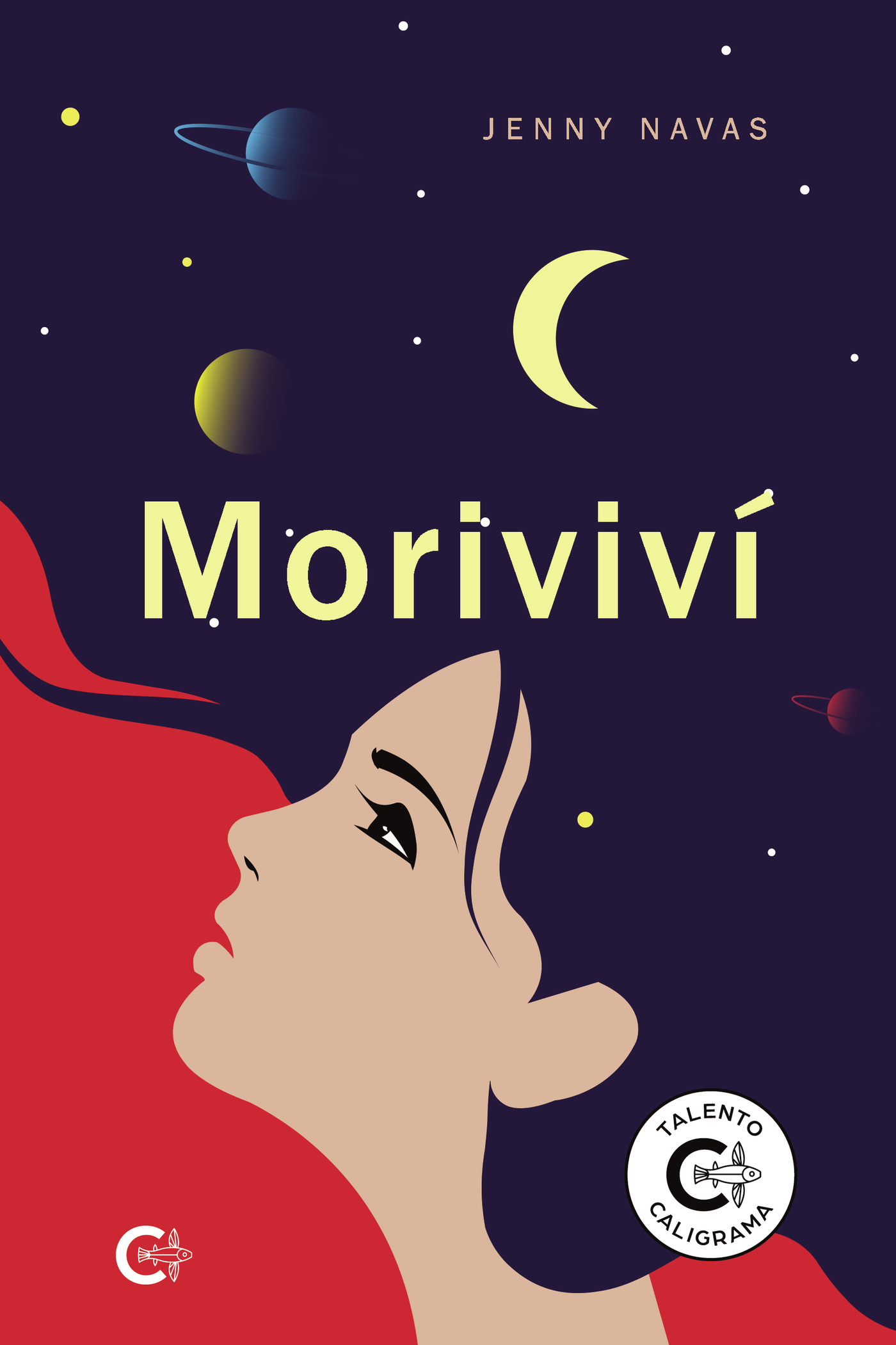 Portada de Moriviví · Jenny Navas
