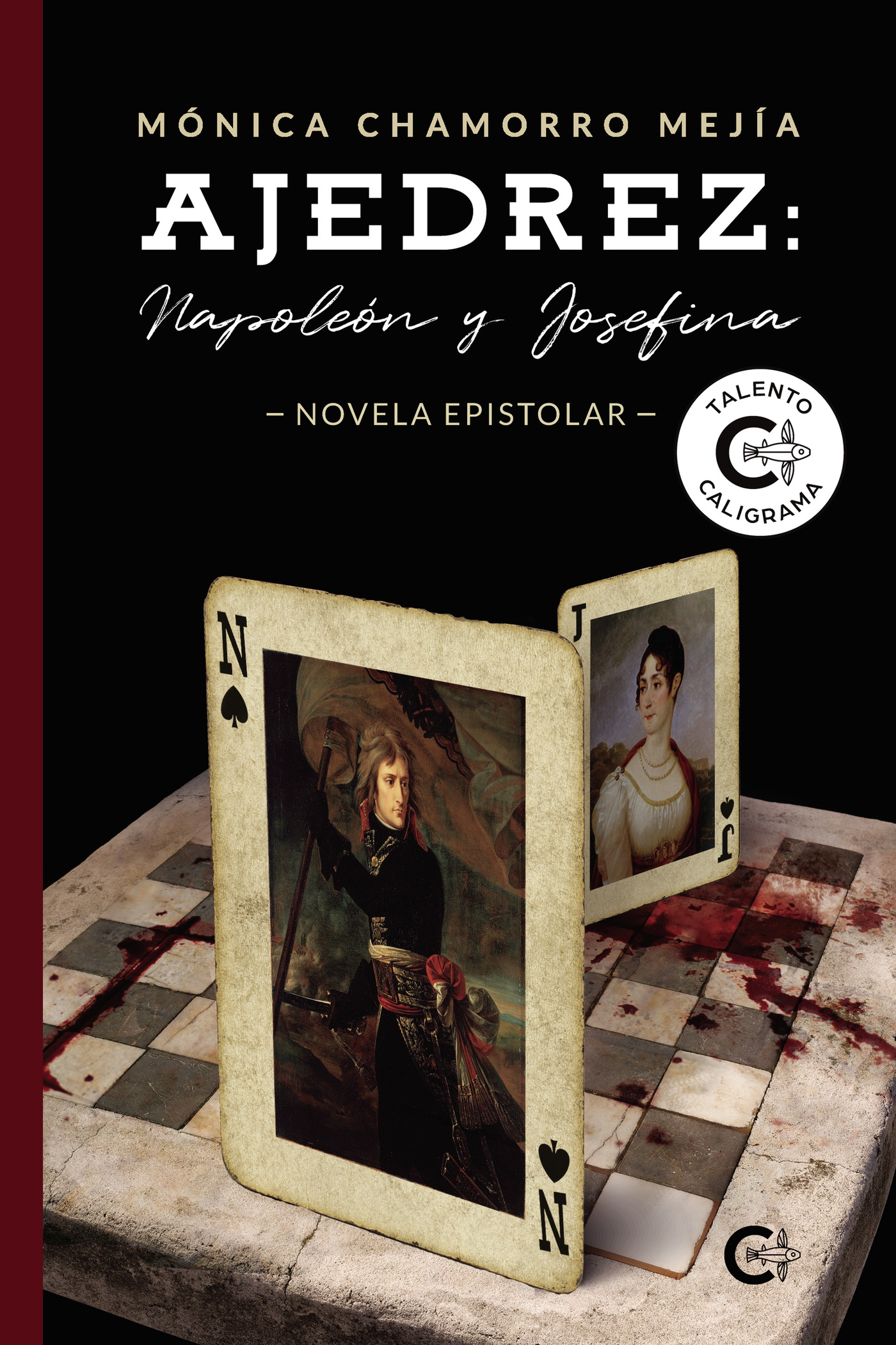 Portada de Ajedrez: Napoleón y Josefina