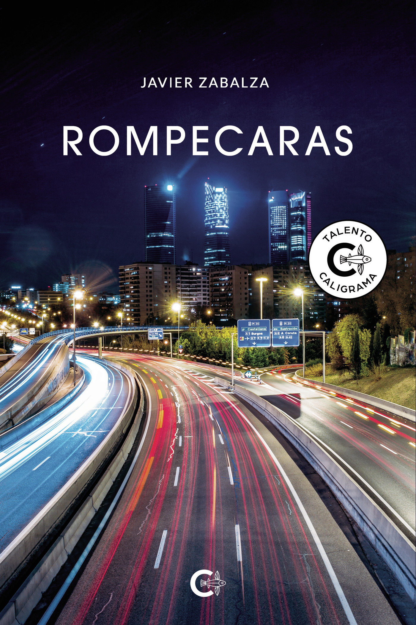 Portada de Rompecaras · Javier Zabalza