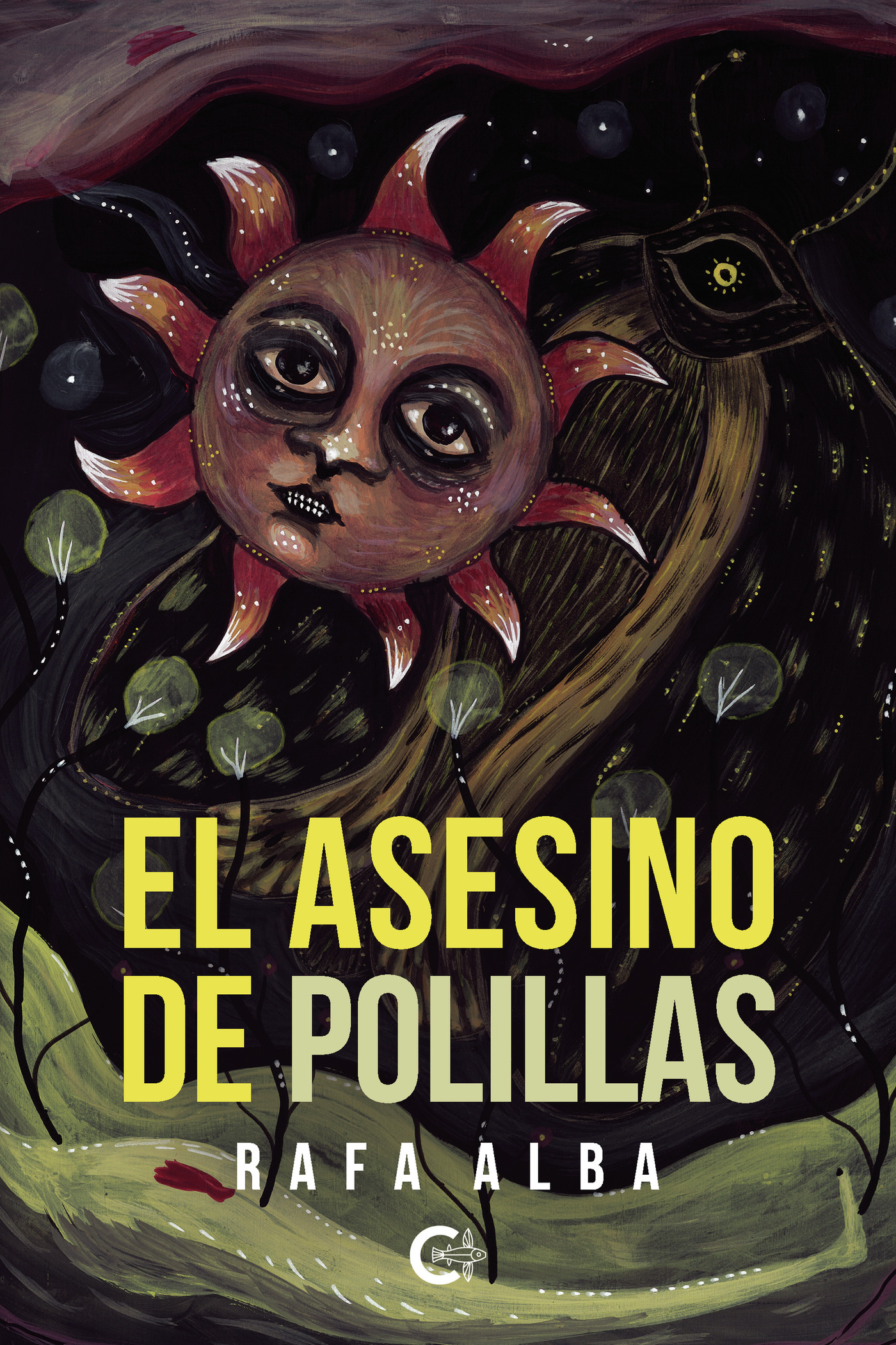 Portada de El asesino de polillas · Rafa Alba