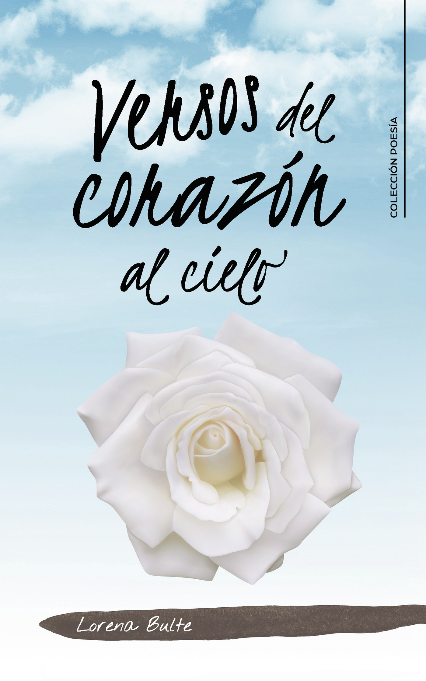 Portada de Versos del corazón al cielo