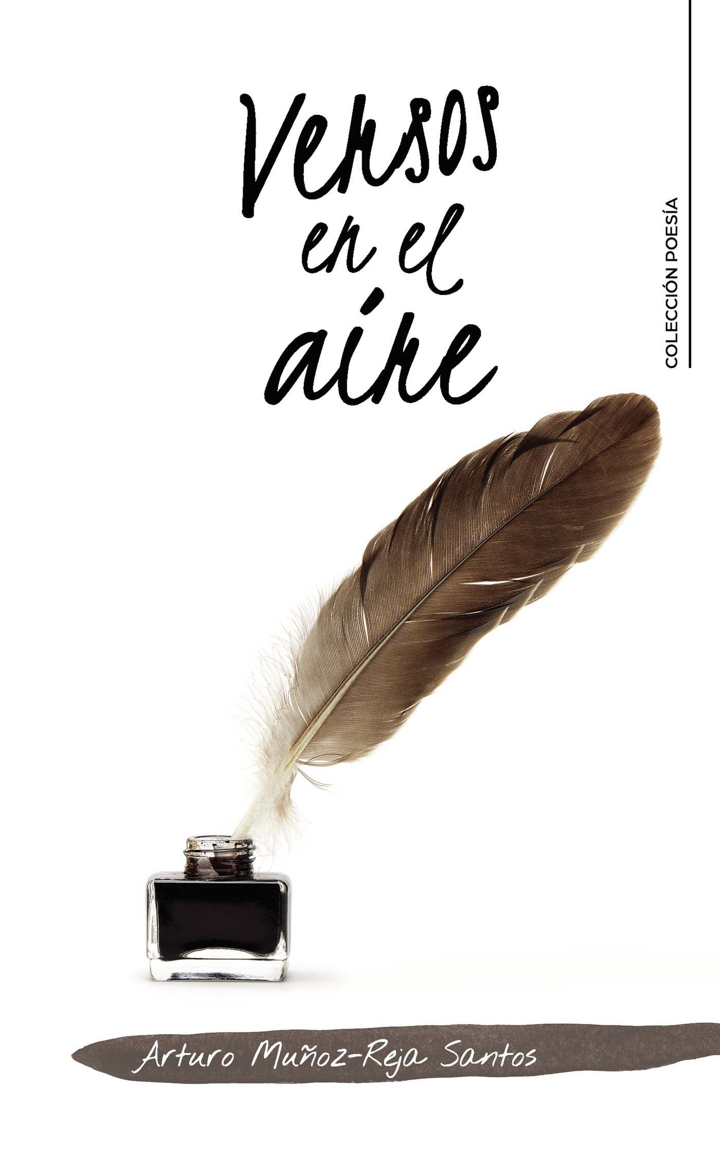 Portada de Versos en el aire · Arturo Muñoz-Reja Santos