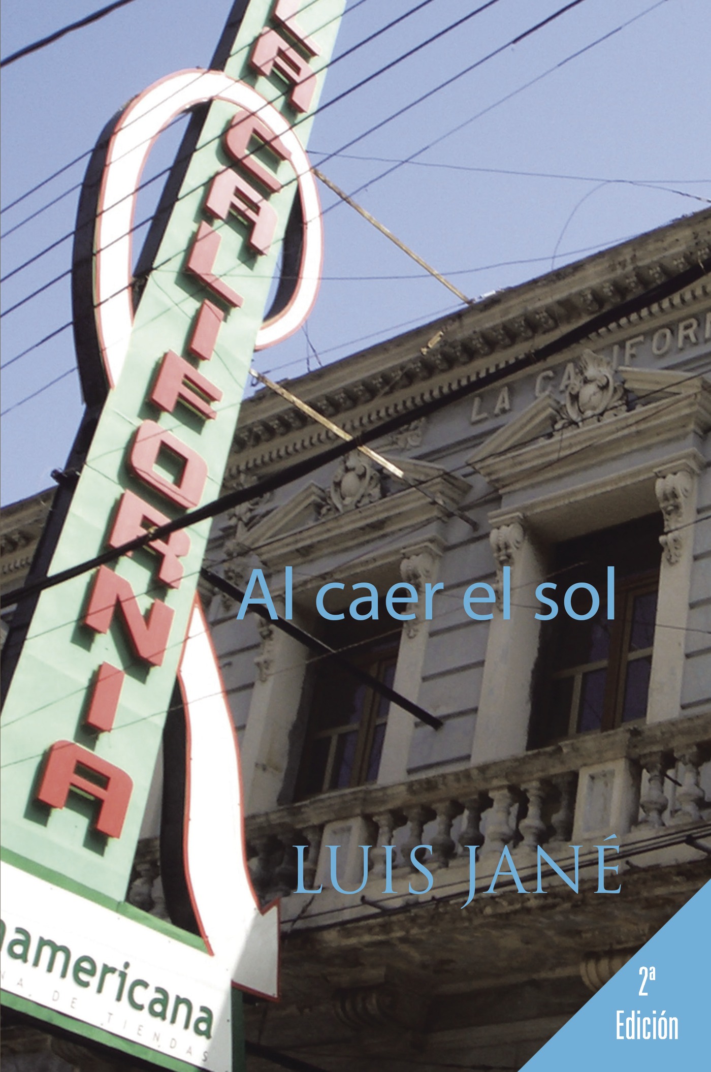 Portada de Al caer el sol